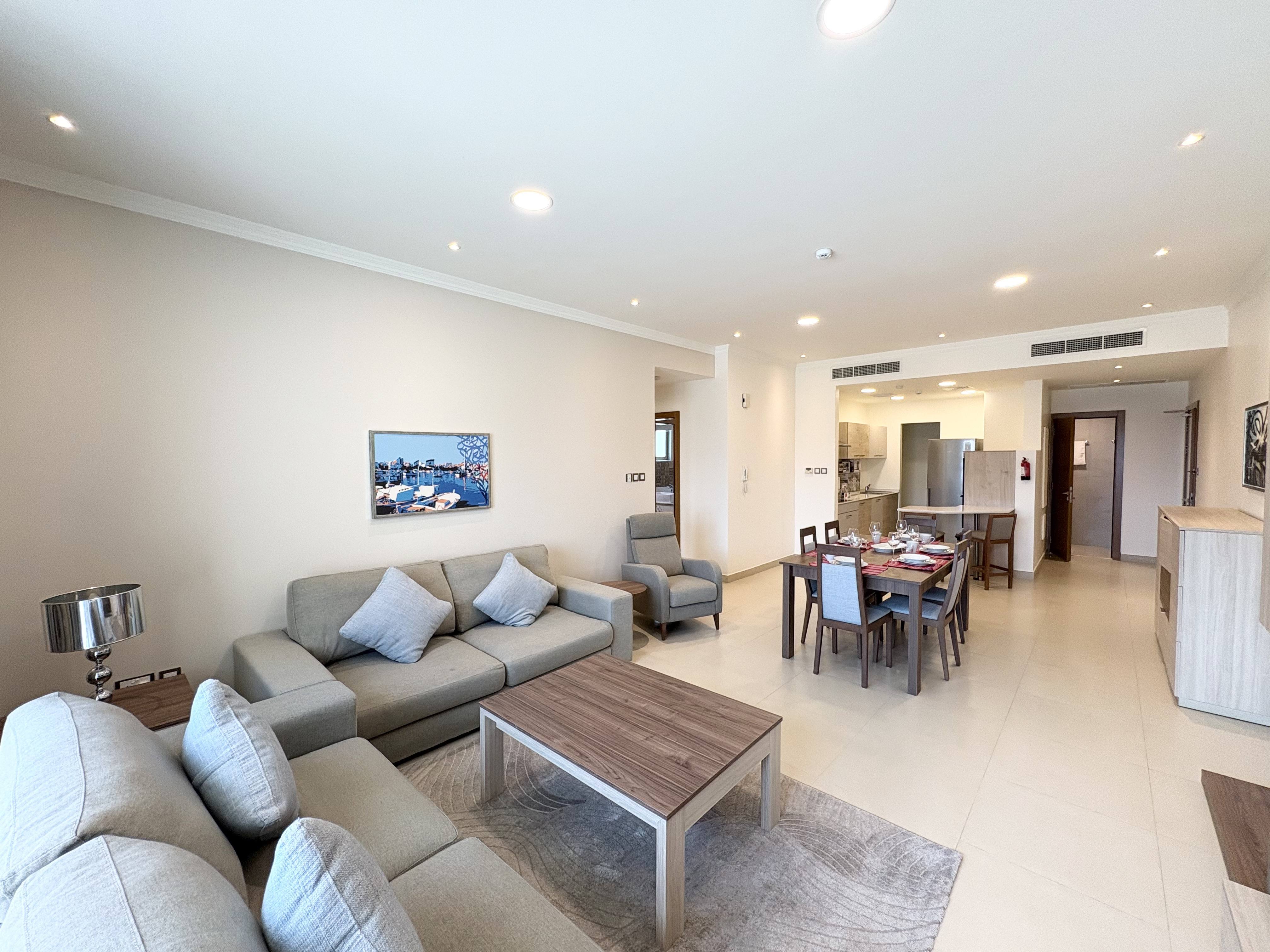2 Bedroom Furnished Apartment | Sea View | Amwaj 