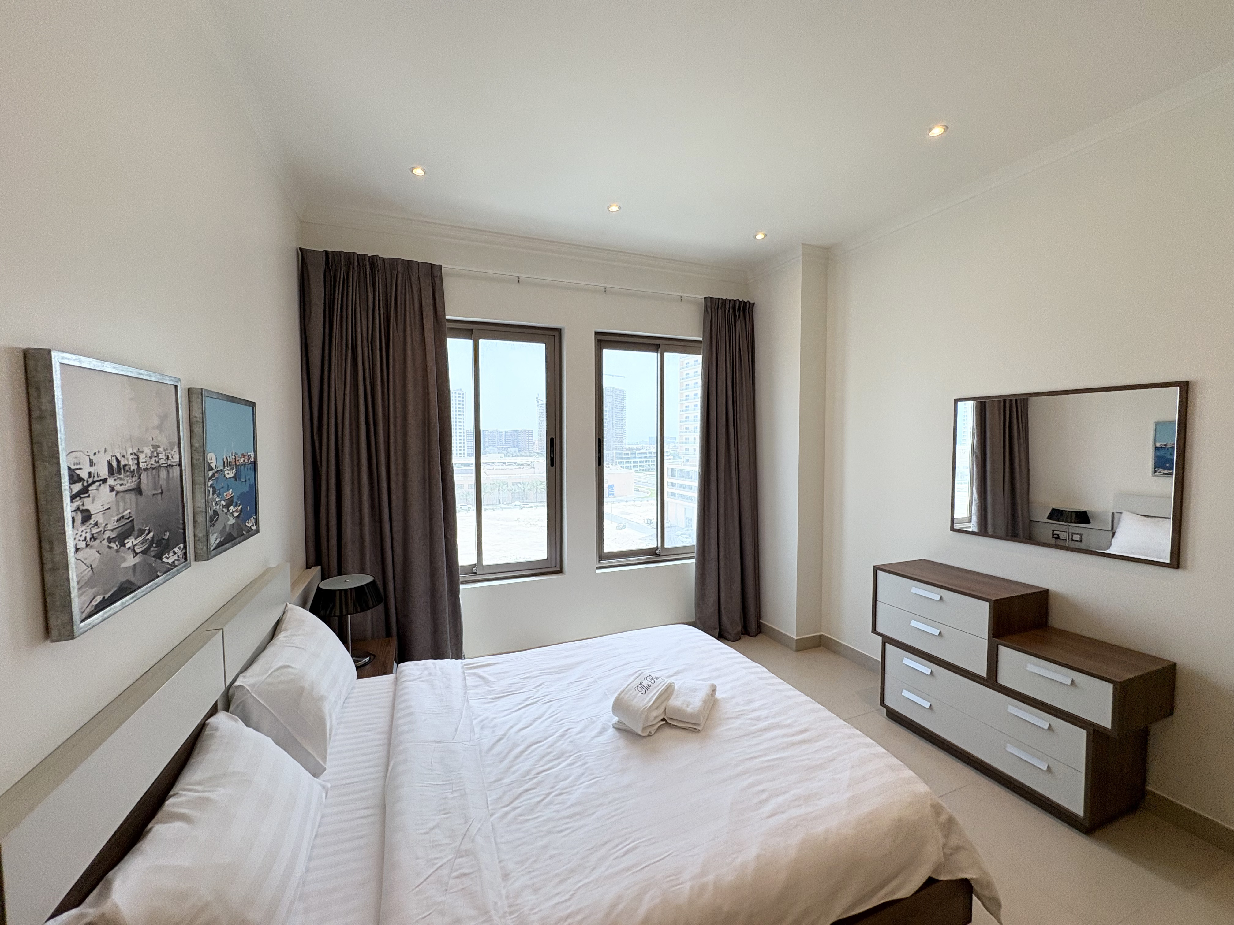 2 Bedroom Furnished Apartment | Sea View | Amwaj 