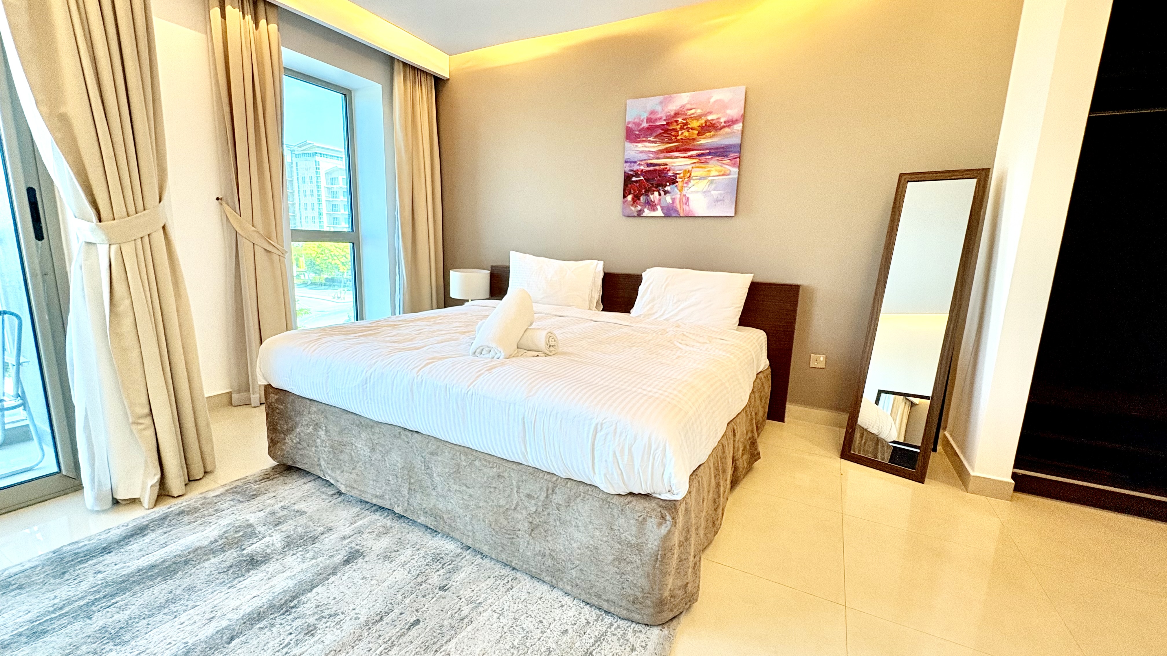 Fully Furnished 2-Bedroom Apartment | Amazing Island View | Reef Island