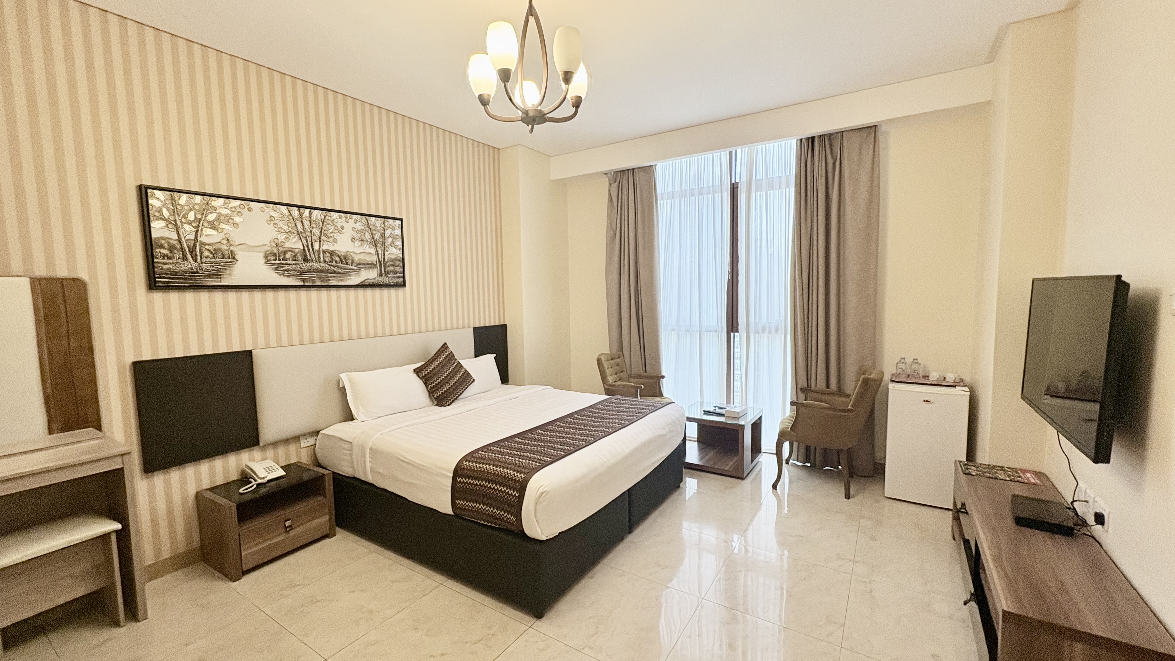 Modern Studio | Indoor Pool, Gym & Spa.