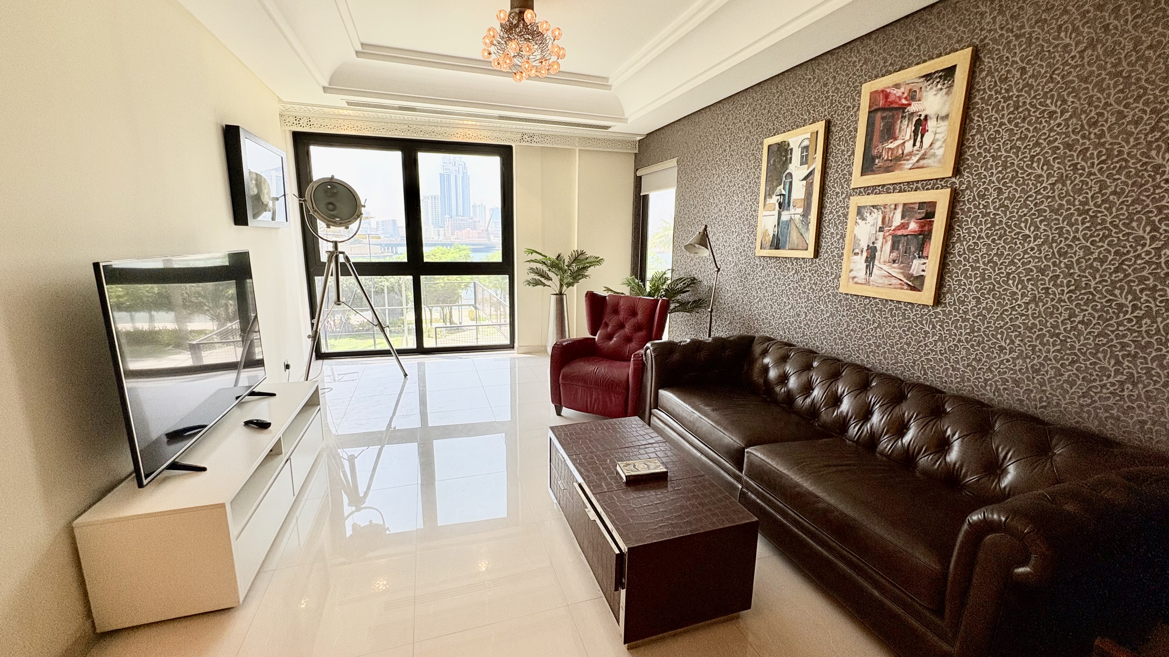 Luxury 1BR Apartment in Reef Island | BD 60,000