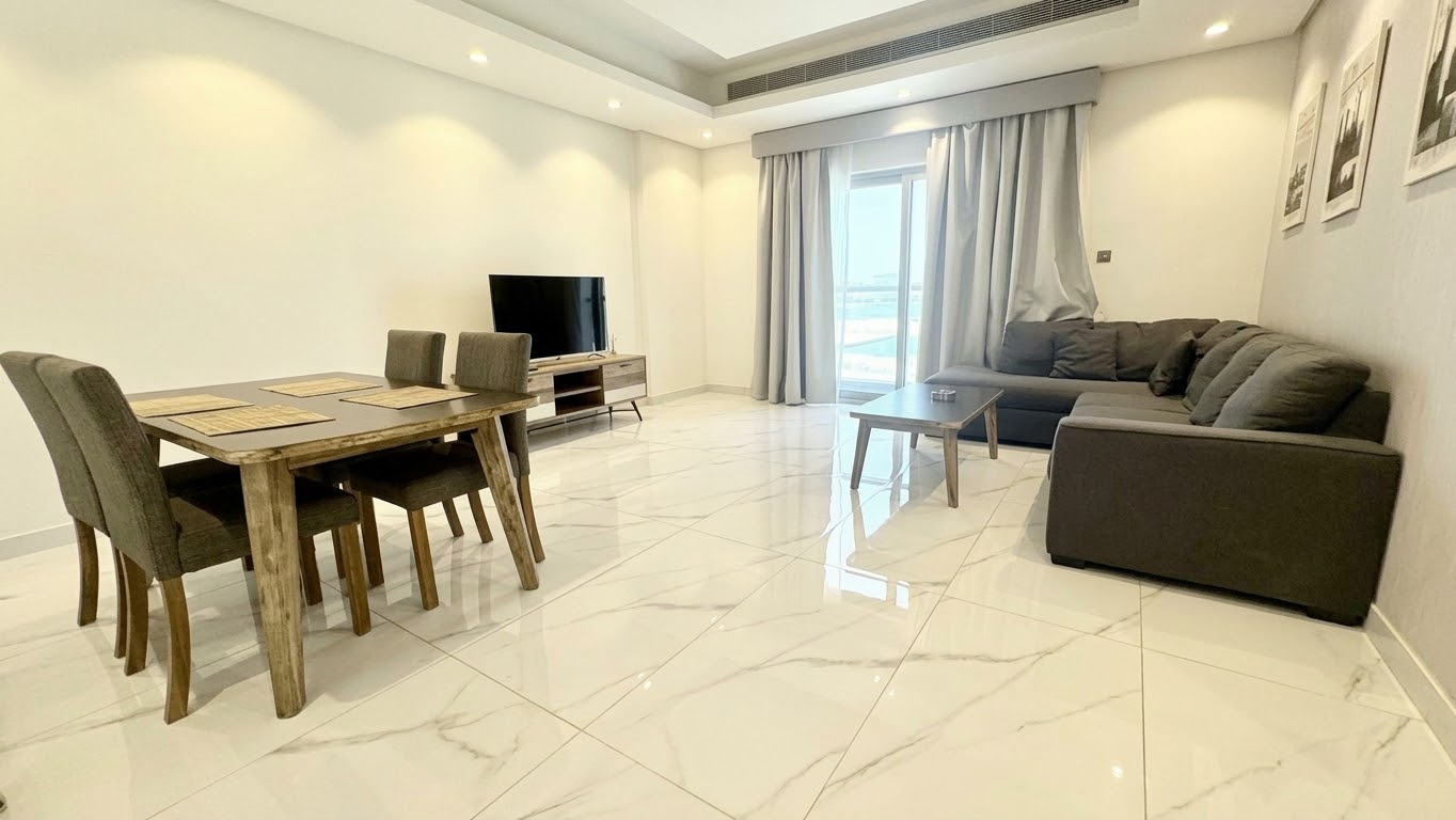 luxurious 1BR with Sea View in Juffair