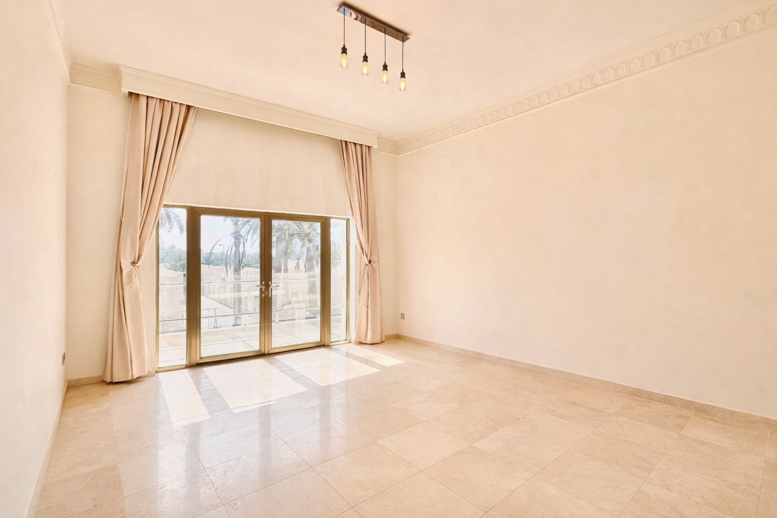 Spacious Apartment in a Compound