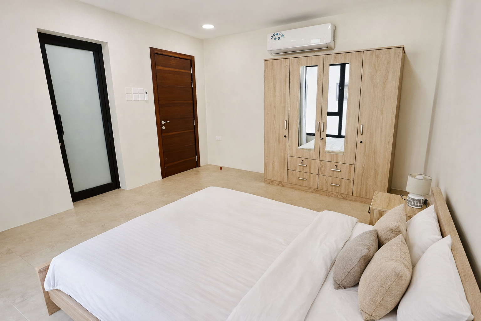 Fully Furnished 3 Bedroom Apartment with Open Kitchen