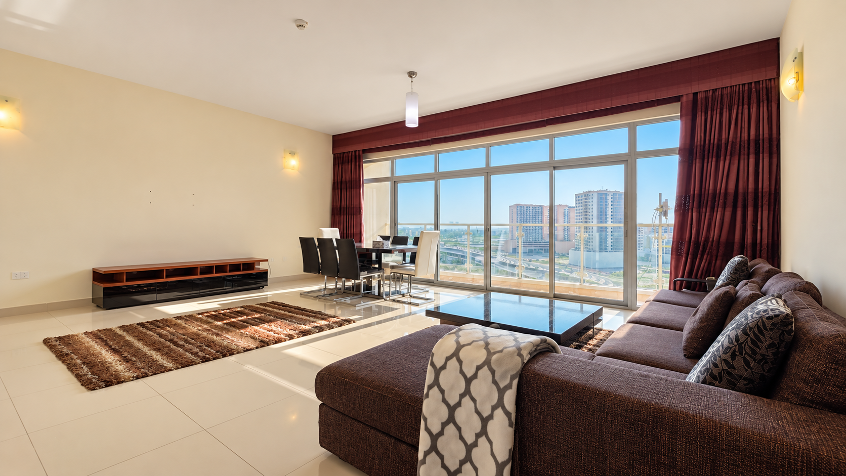 2BR for Rent corner layout with amazing view 