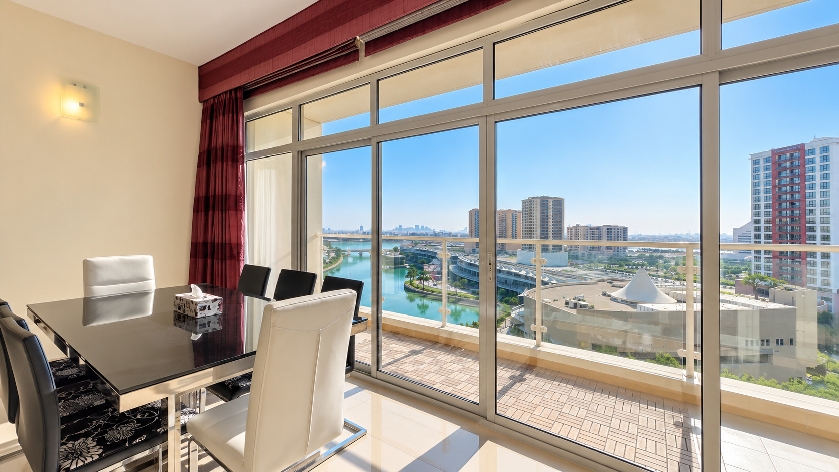 2BR for Rent corner layout with amazing view 