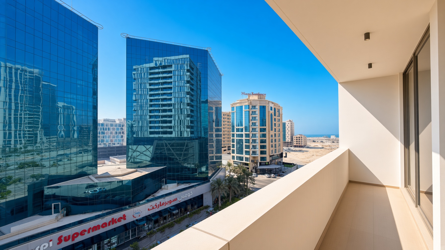 Modern | Big Balcony | Spacious | Prime Location