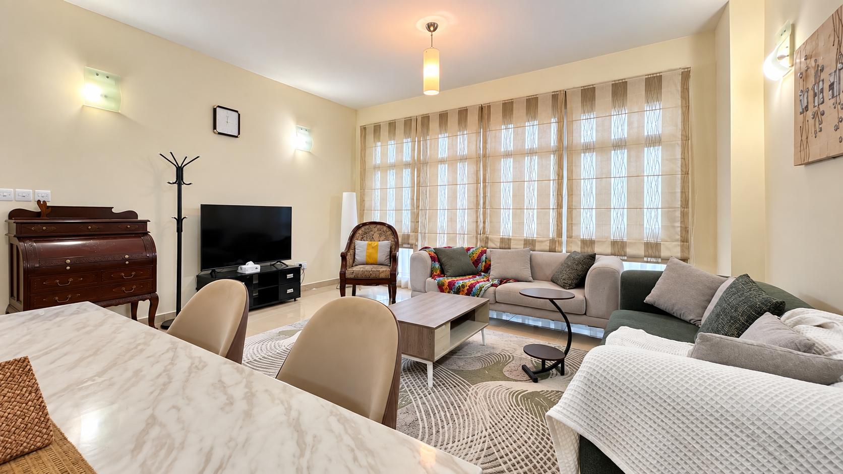 2BR Apartment for Rent next to the lagoon 