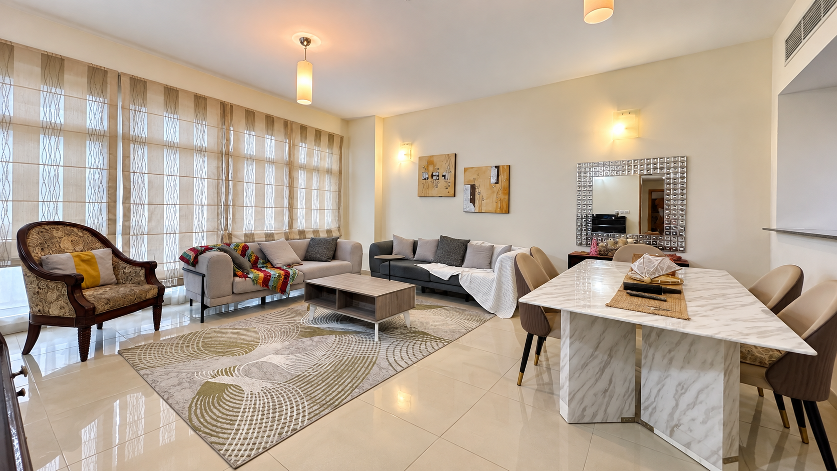 2BR Apartment for Rent next to the lagoon 