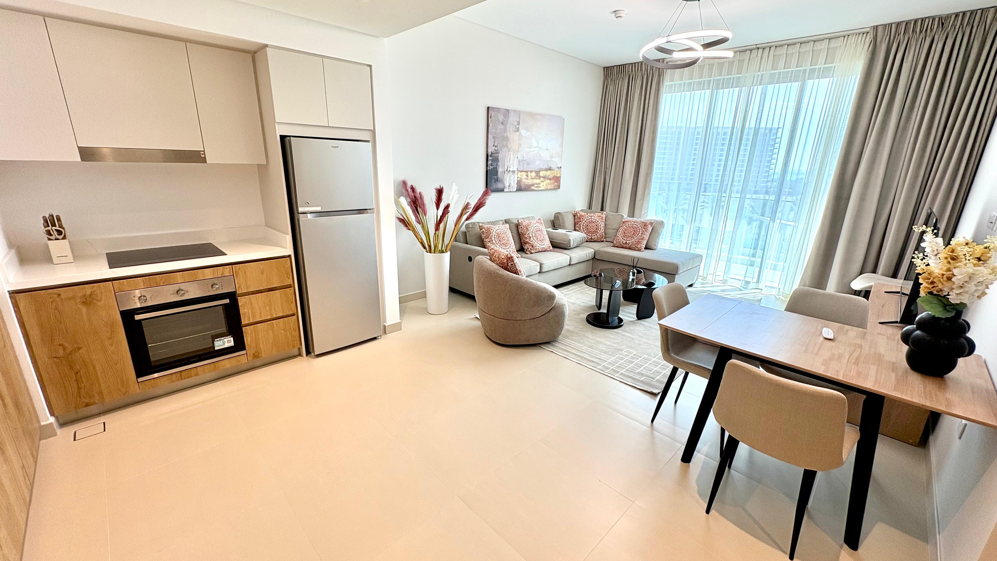 Brand new 1 BR in Marassi  with pool view