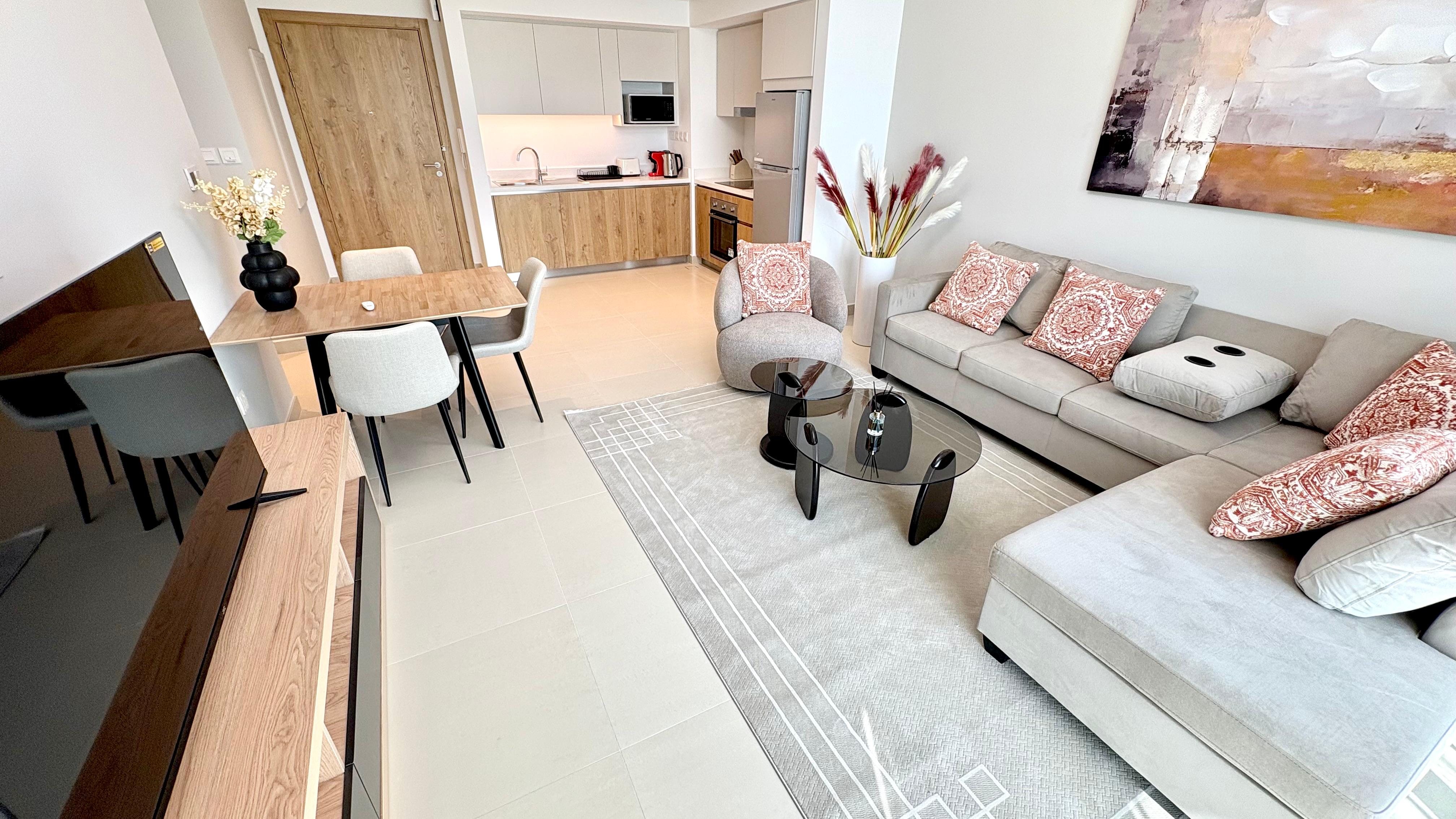 Brand new 1 BR in Marassi  with pool view