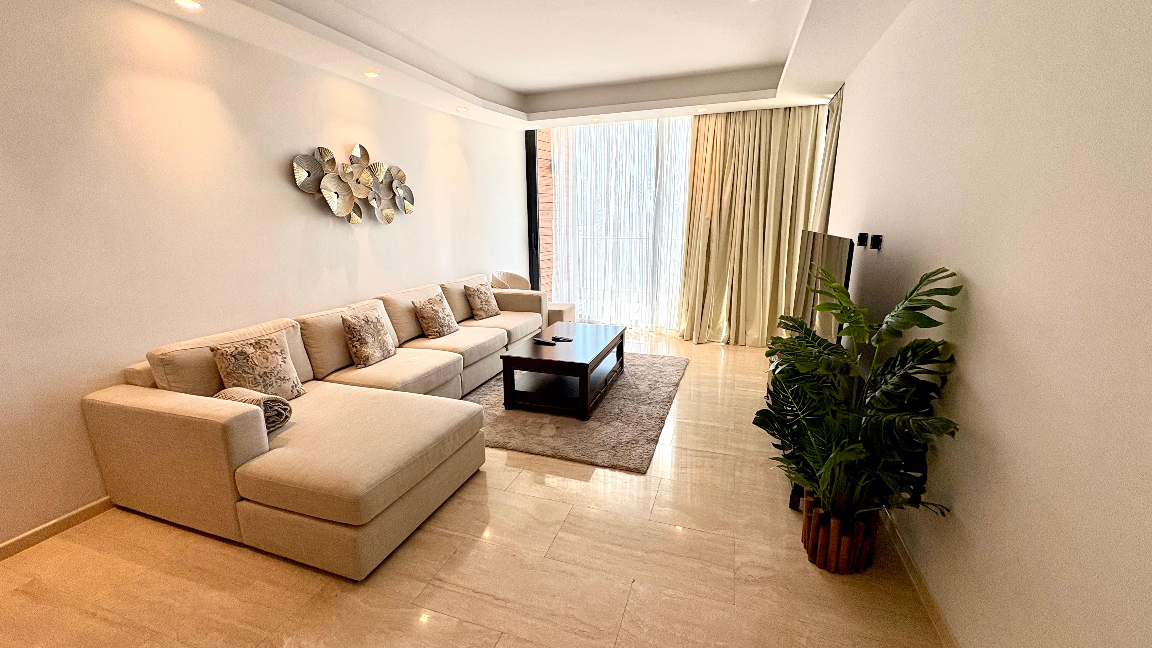Modern apartment with large terrace 