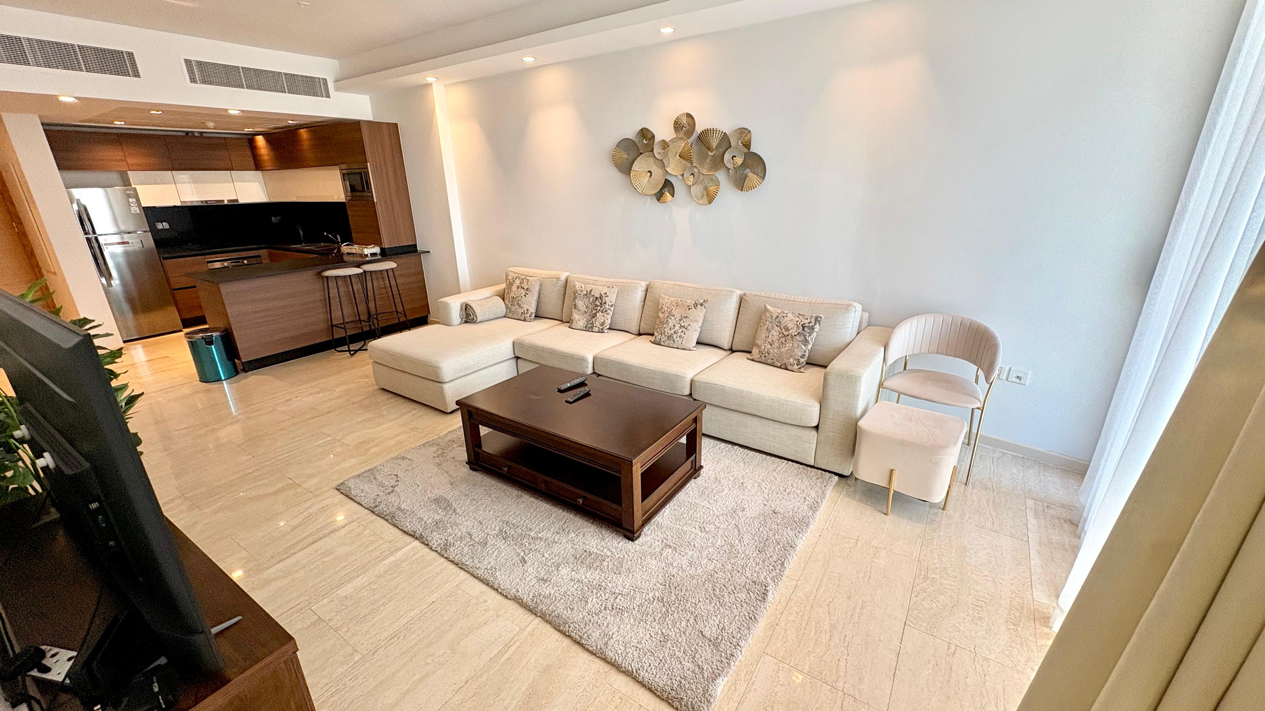 Modern apartment with large terrace 