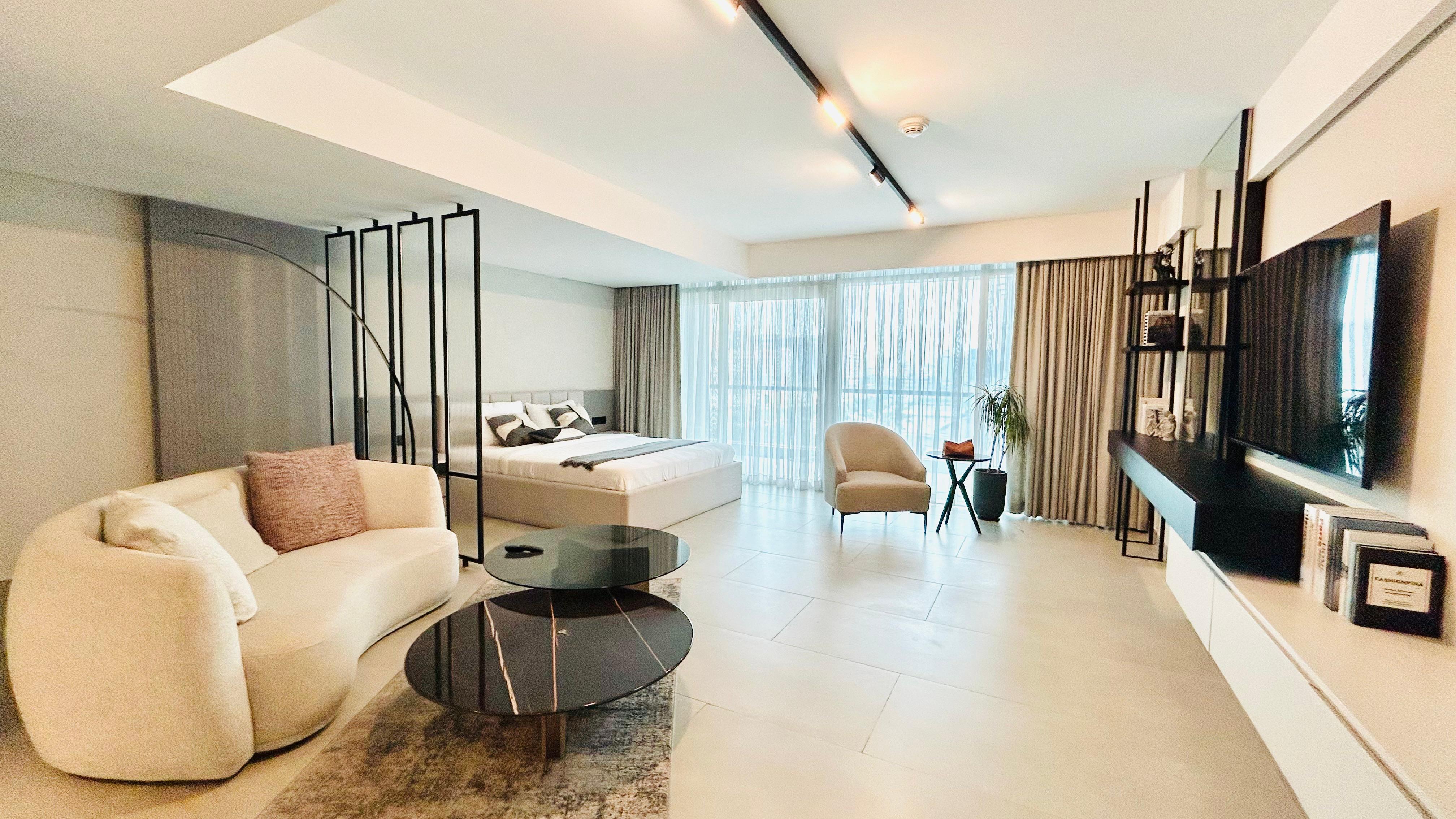 Luxury Studio for lease in Bahrain Harbor 
