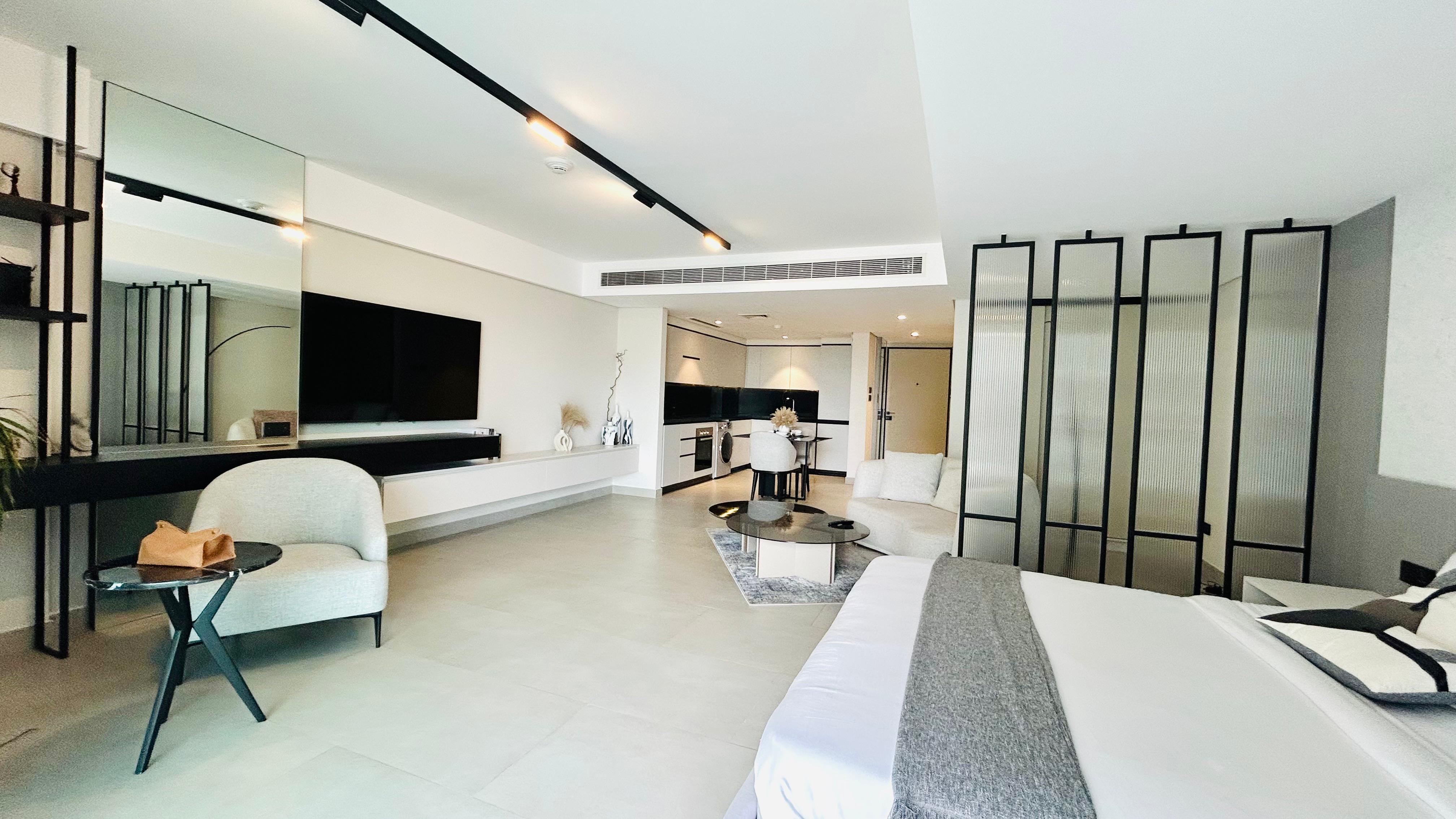 Luxury Studio for lease in Bahrain Harbor 