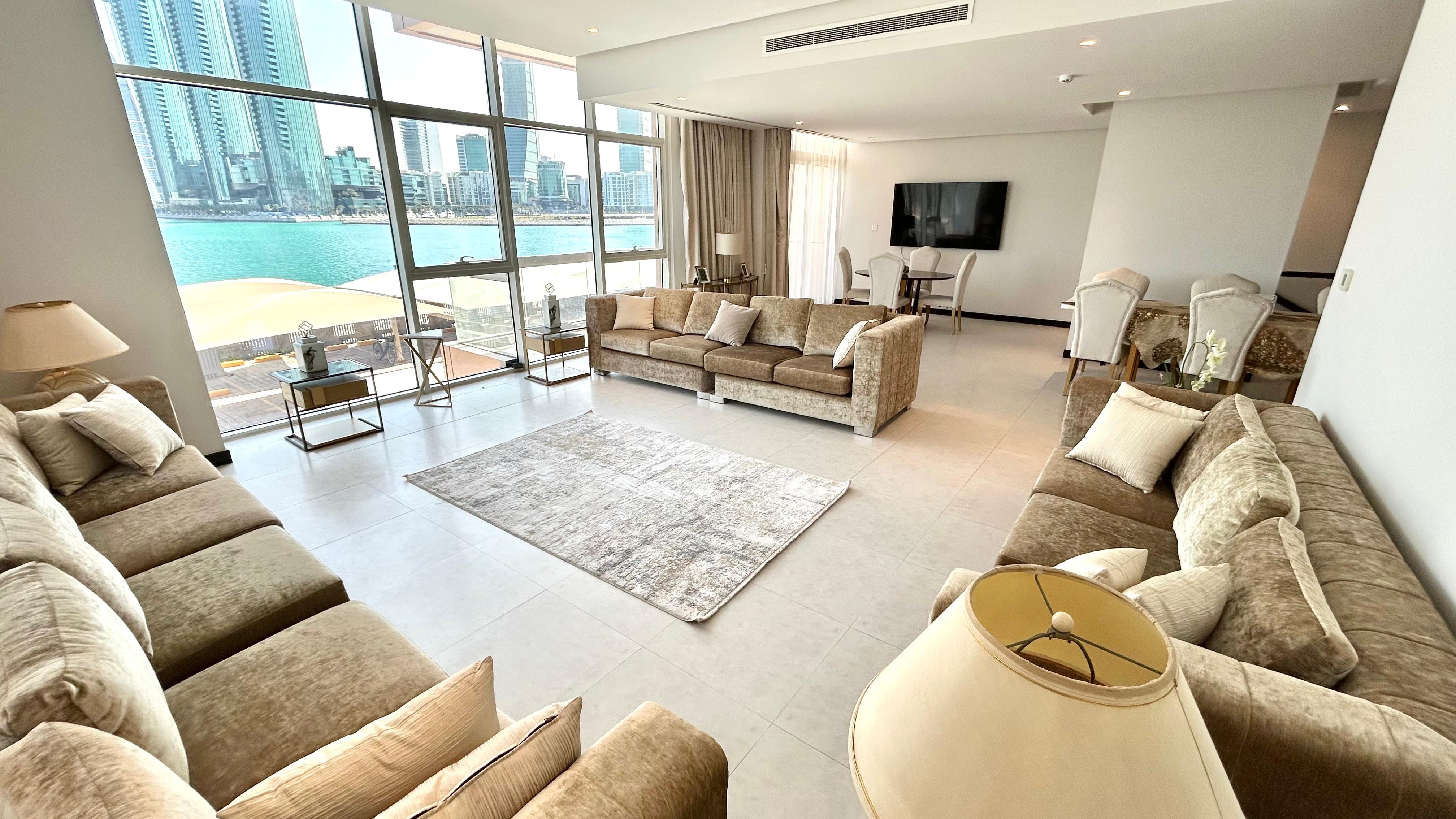Duplex Three bedrooms Brand new in Reef Island.