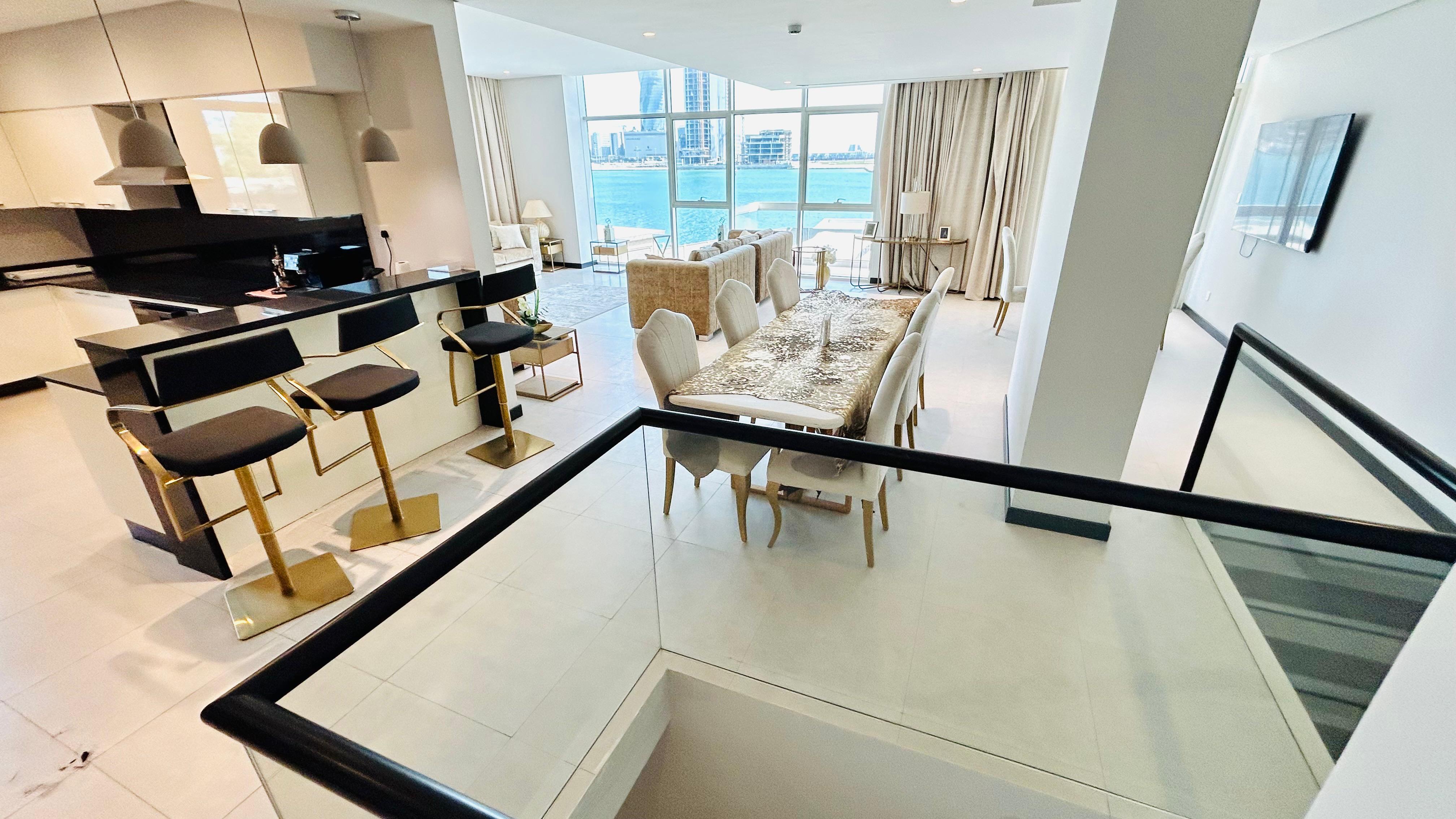 Duplex Three bedrooms Brand new in Reef Island.