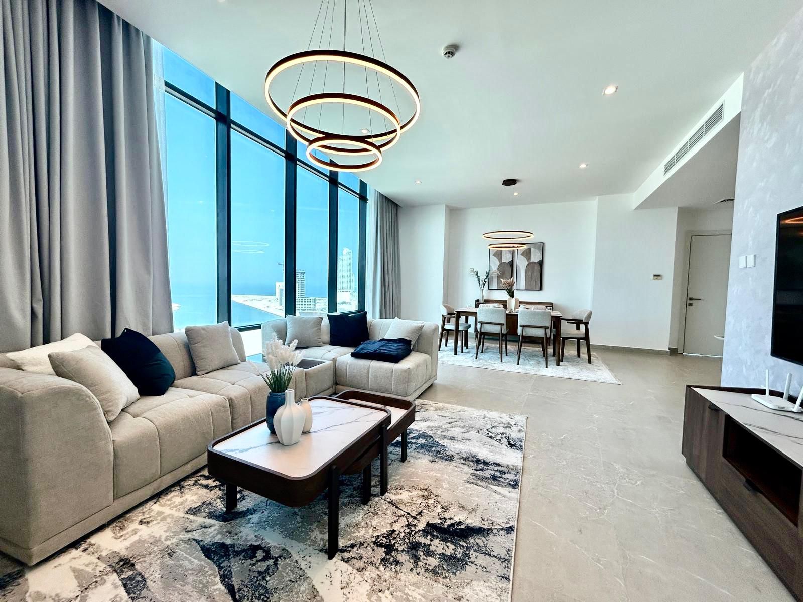 Stylish 2-Bedroom Apartment | Fully Equipped & Prime Seef Location