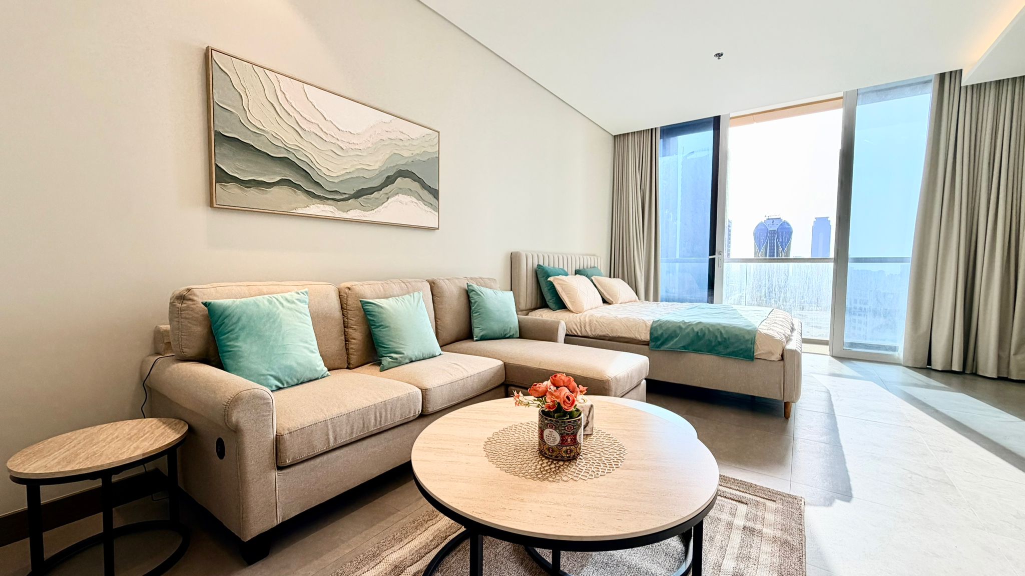 Fully Furnished Studio Apartment | Balcony | Modern Layout | Storage Area