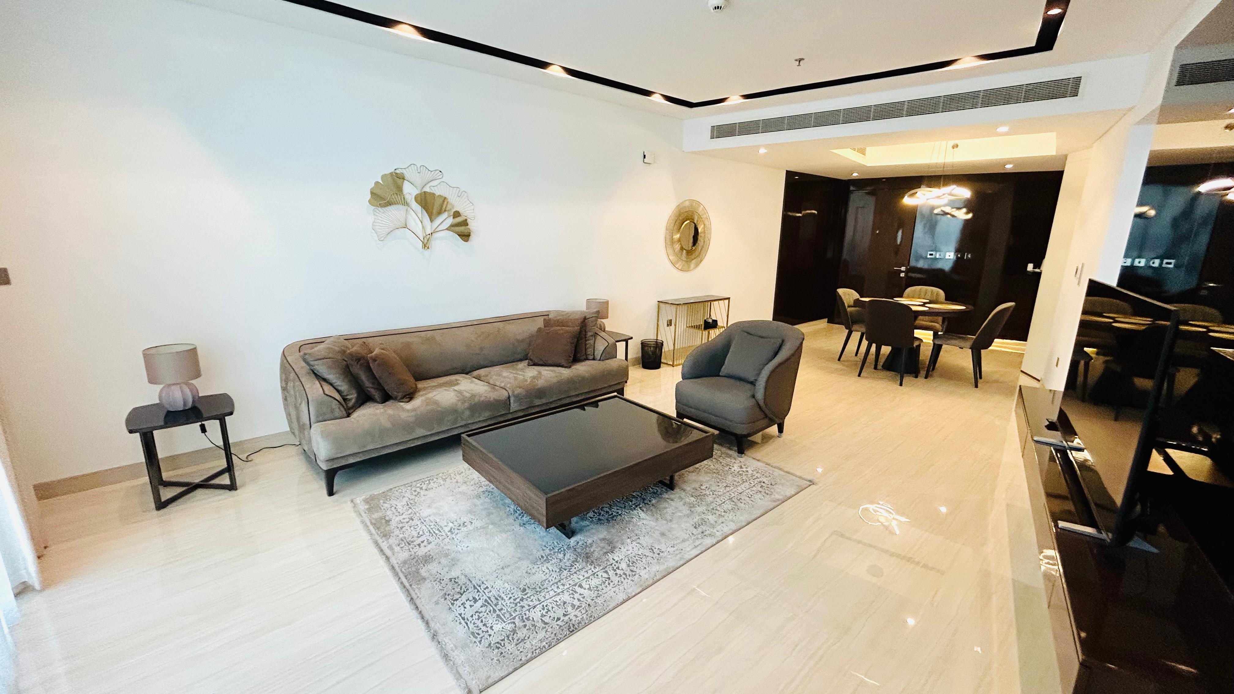 Luxury and Sea view One bedroom apartment in Water Garden City