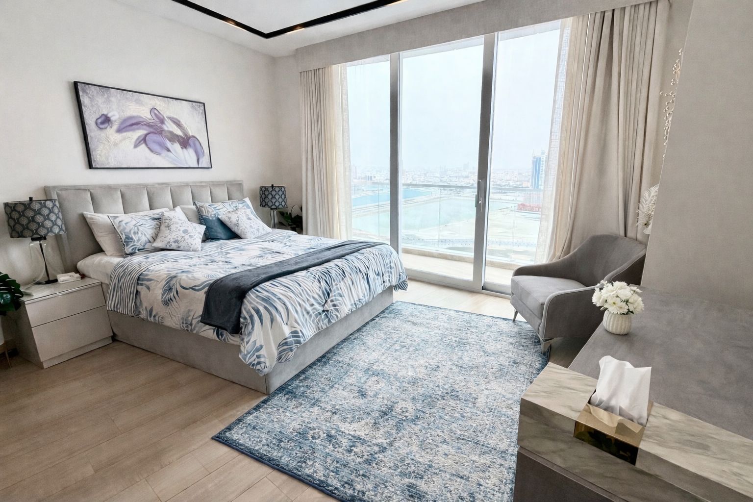 Luxury 2 Bedroom Apartment | Sea & City Views