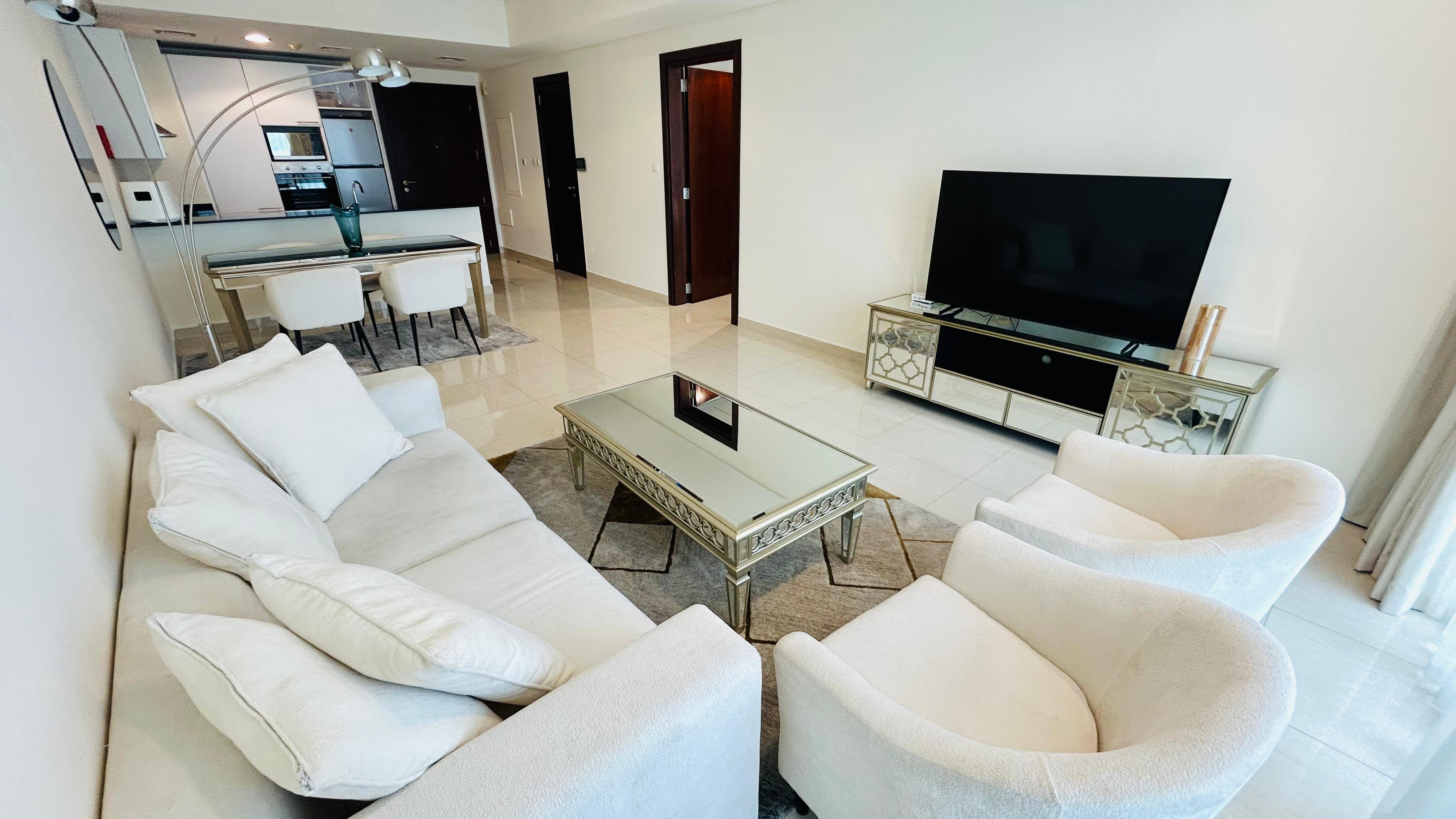 Open Sea view and Luxury One bedroom in Reef Island.
