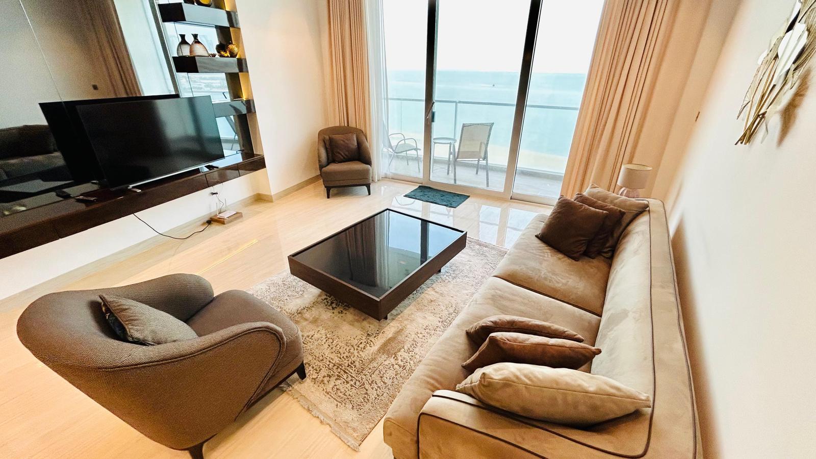 Bright 1BR Apartment | Balcony | Comfortable Living