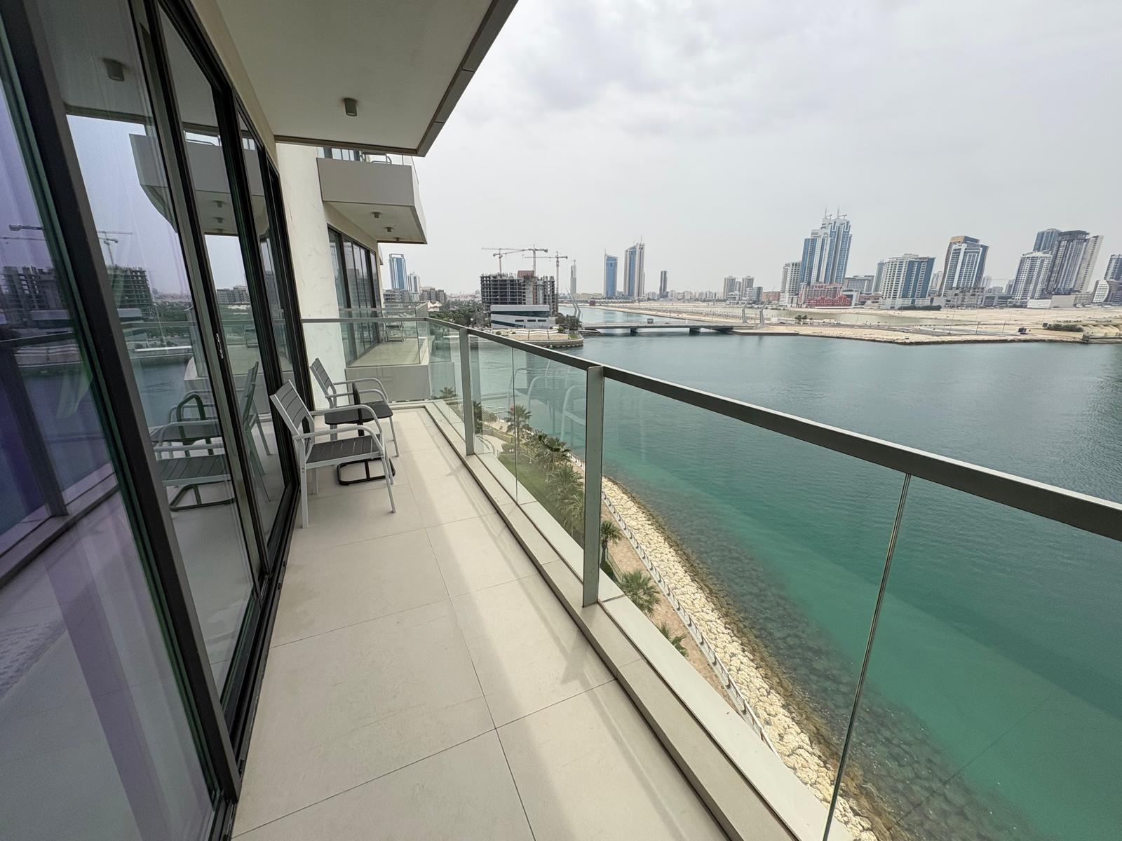 Sea View 1BR Apartment | Balcony | Modern Living