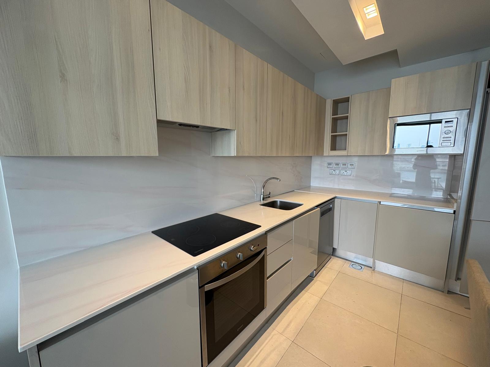 Sea View 1BR Apartment | Balcony | Modern Living