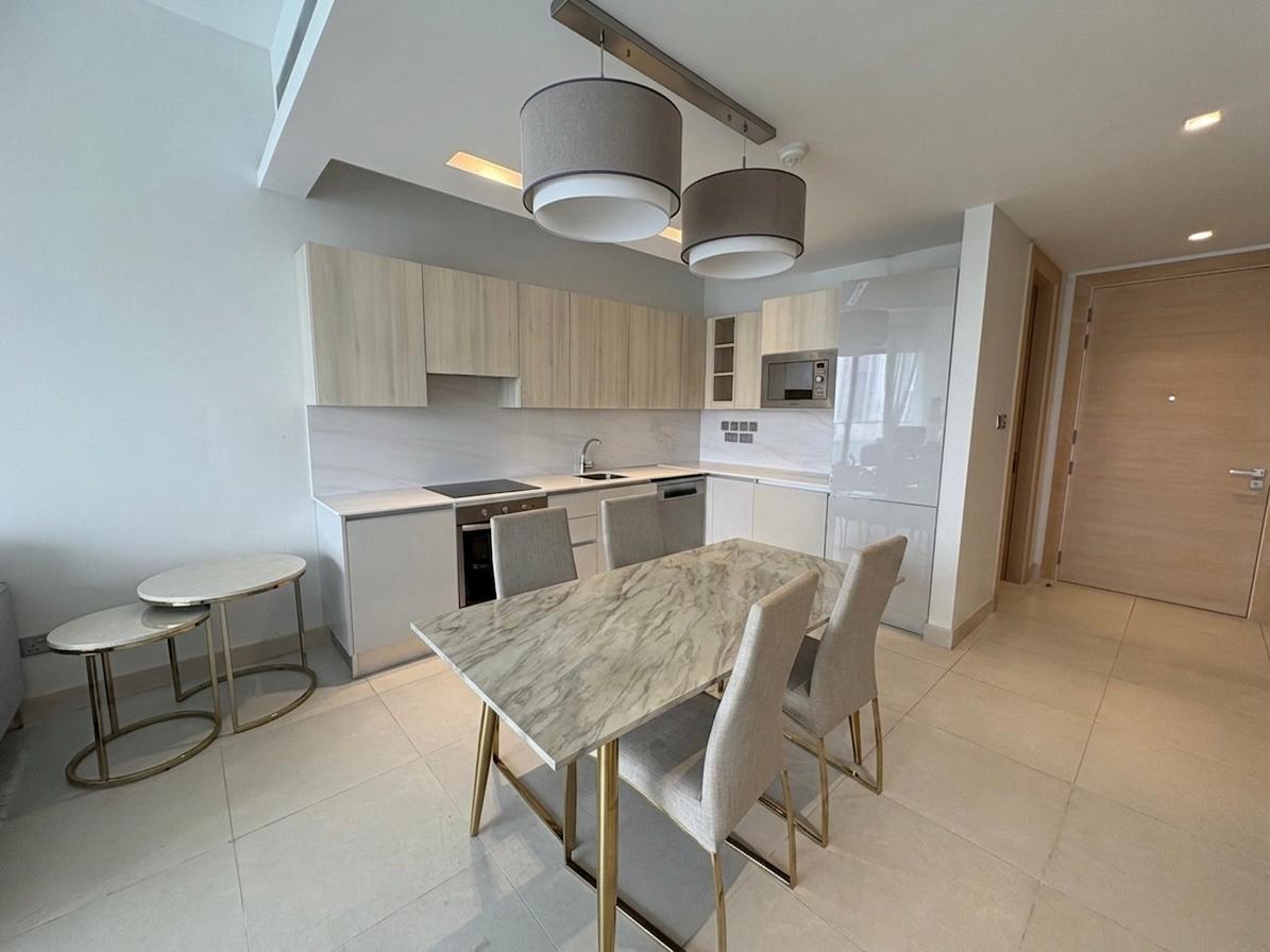 Sea View 1BR Apartment | Balcony | Modern Living