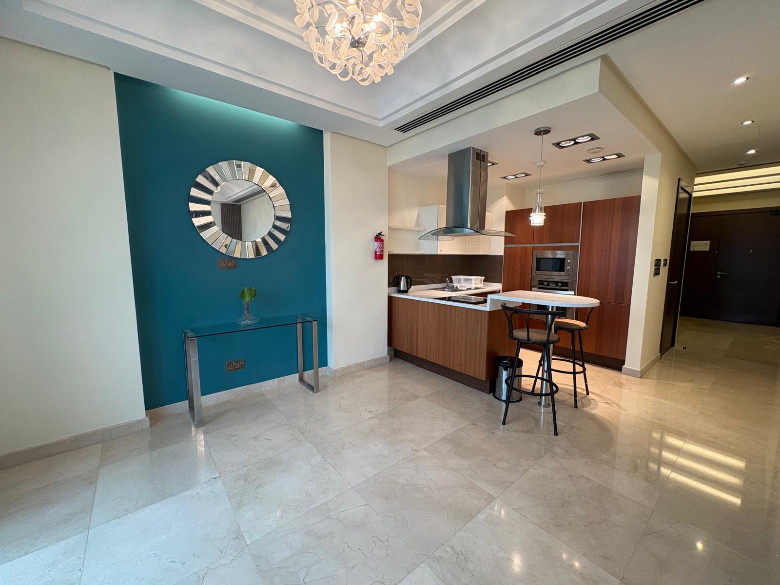 Beach View 1BR Apartment | Balcony | Premium Living