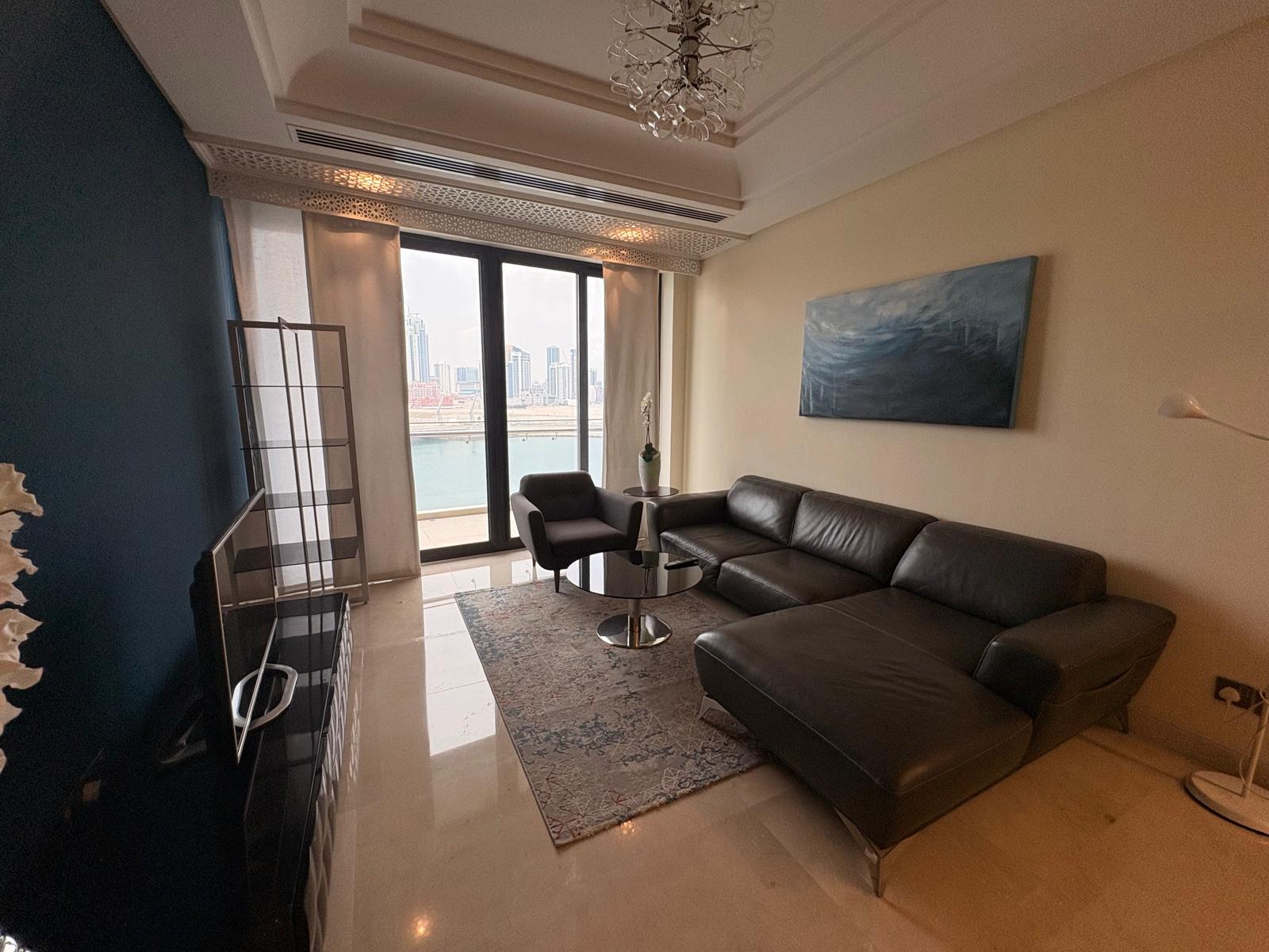 Sea View 1BR Apartment | Spacious Layout | Premium Waterfront Living