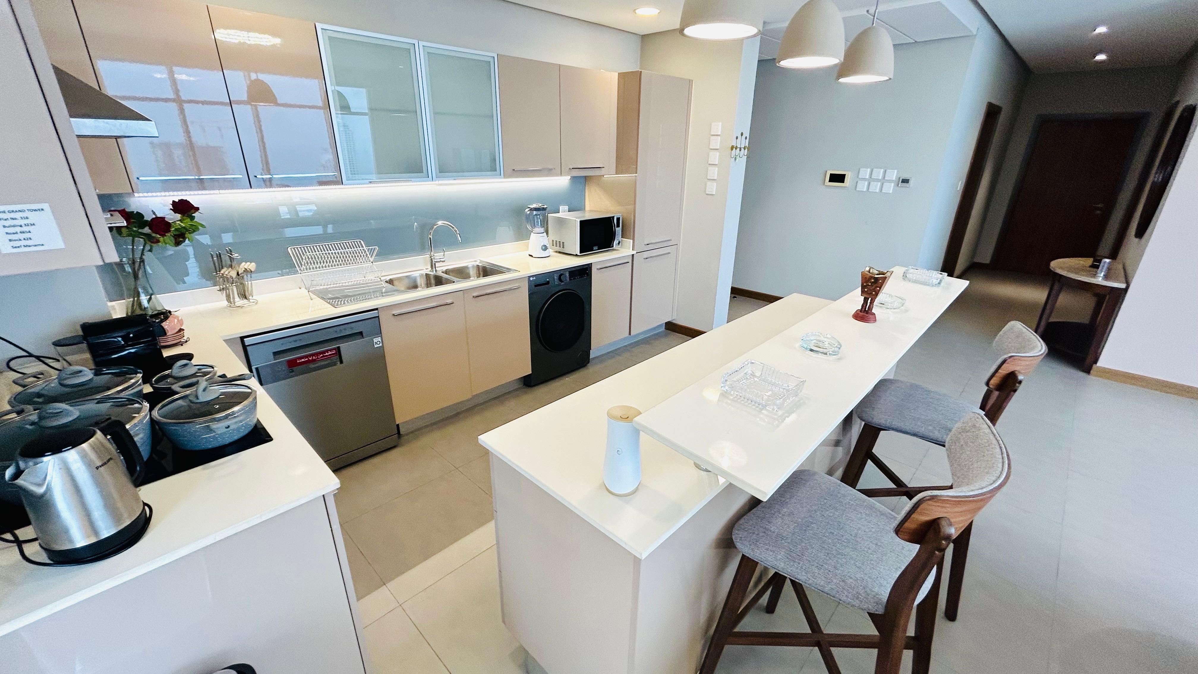 Open Sea view large Two bedrooms in See District