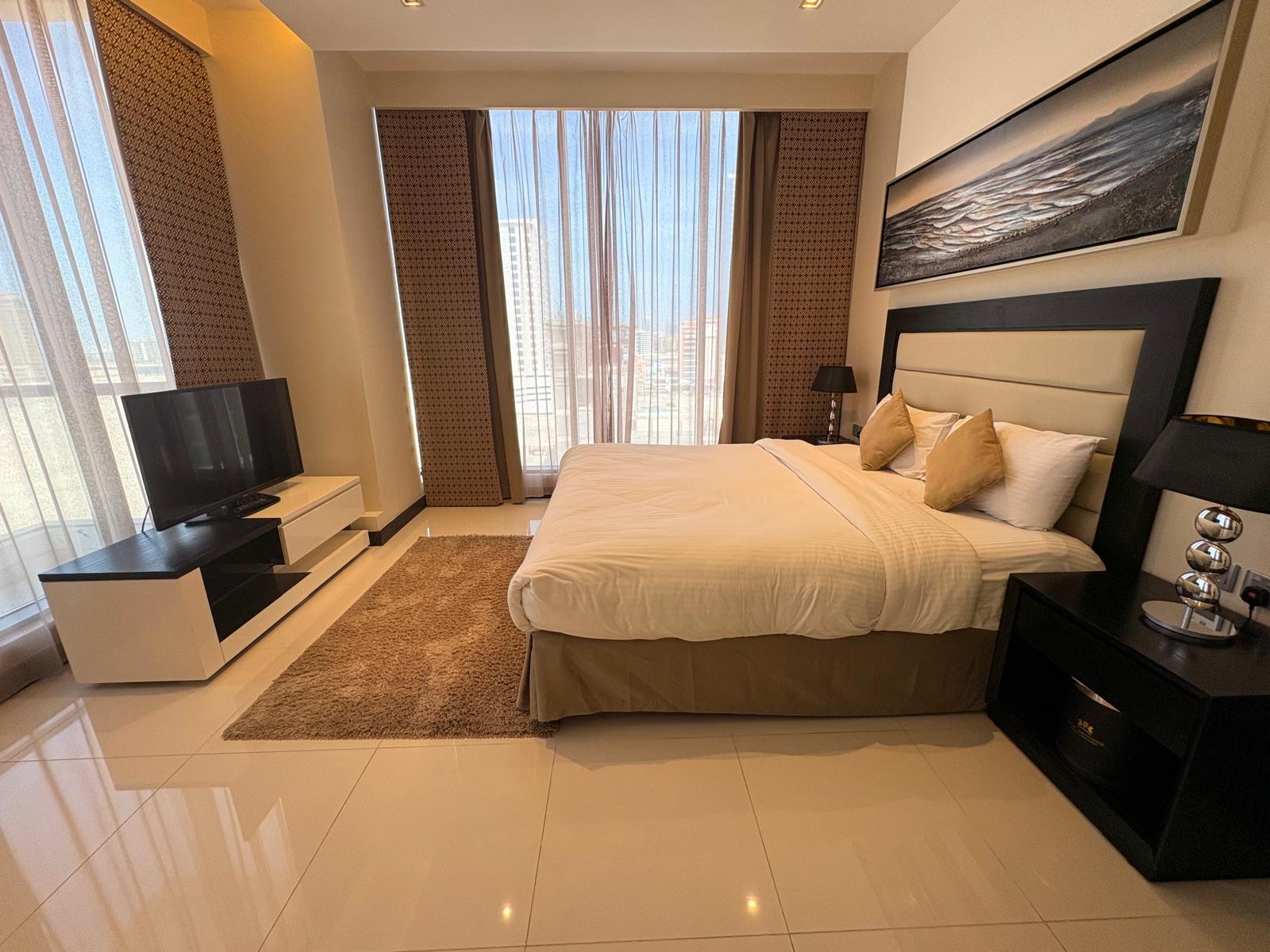 Serviced 1BR | Spacious | WiFi Included