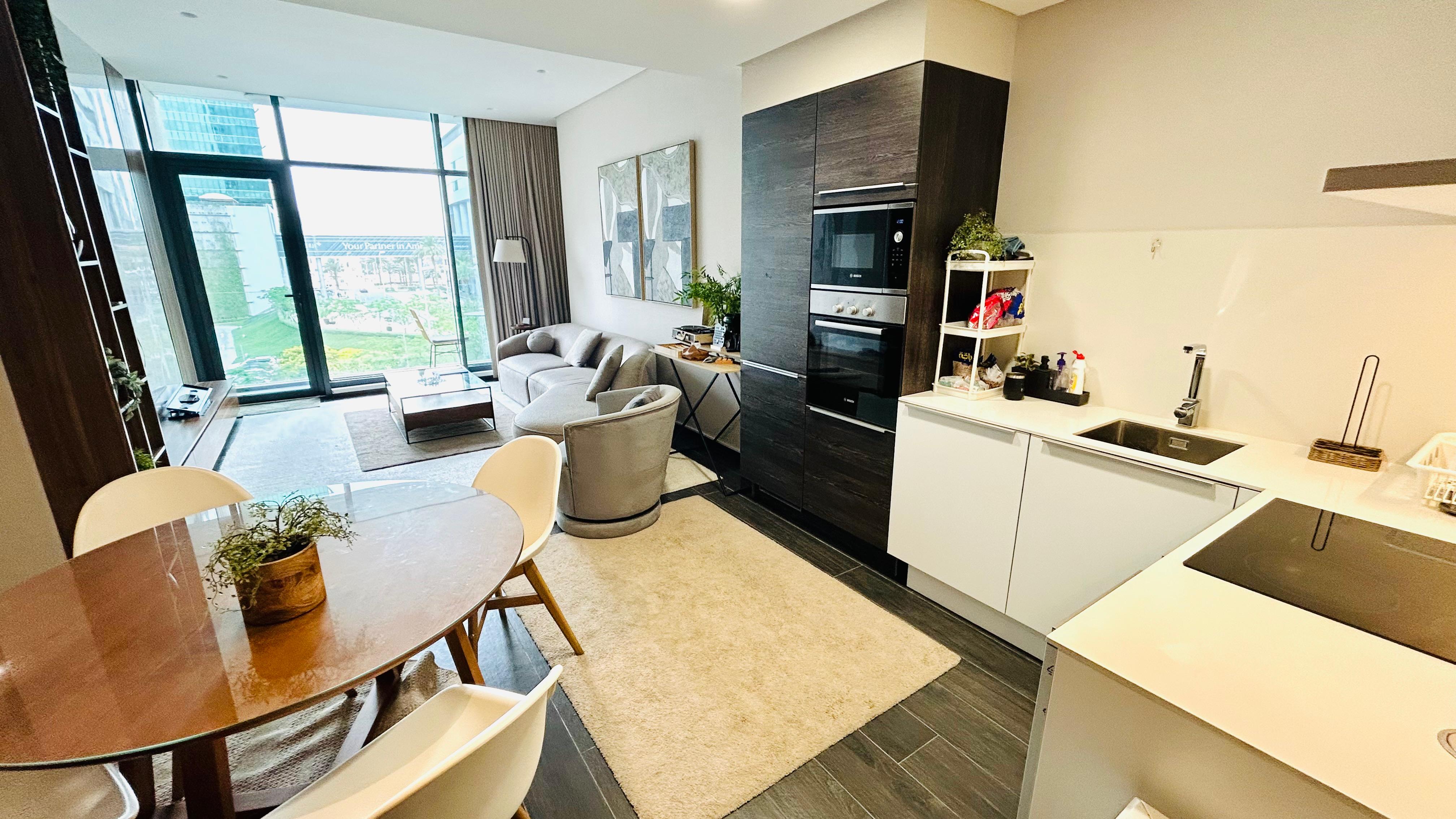 One bedrooms with Office room Financial Harbor 
