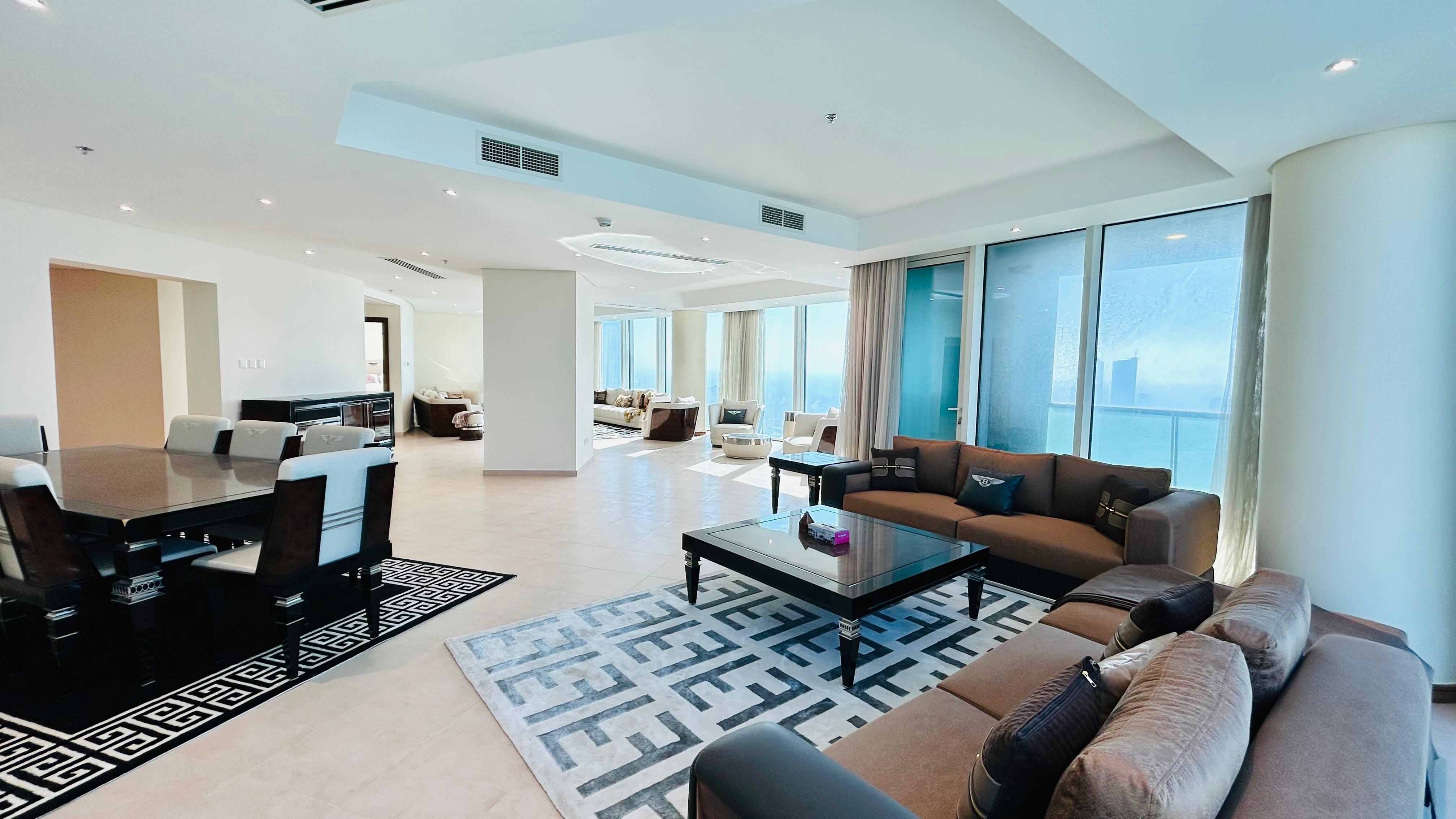 Ultra-Luxury 5-Bedroom Bentley Home Penthouse | Bahrain Financial Harbour