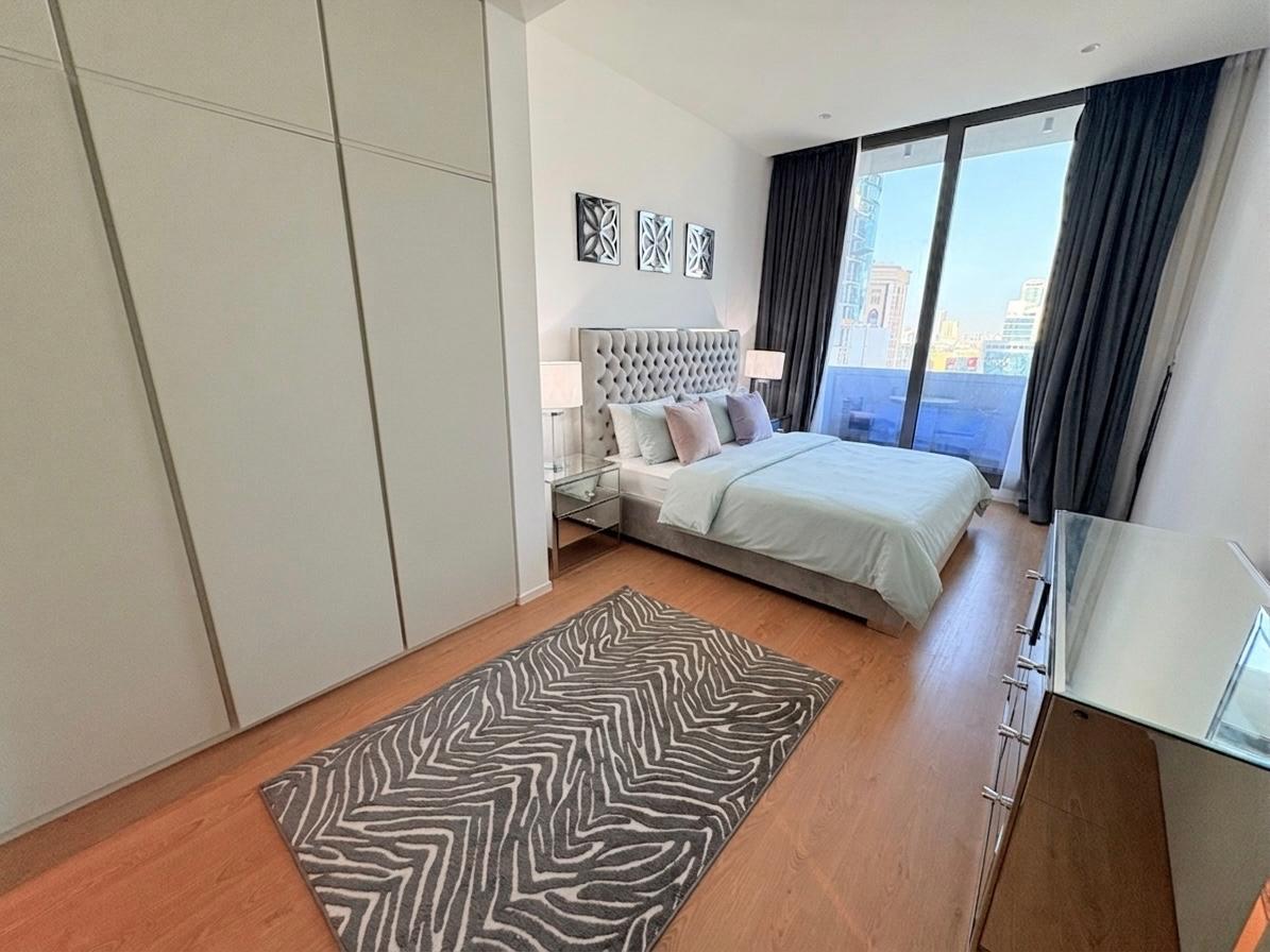 Balcony | Spacious Kitchen | Modern 1BR | Seef