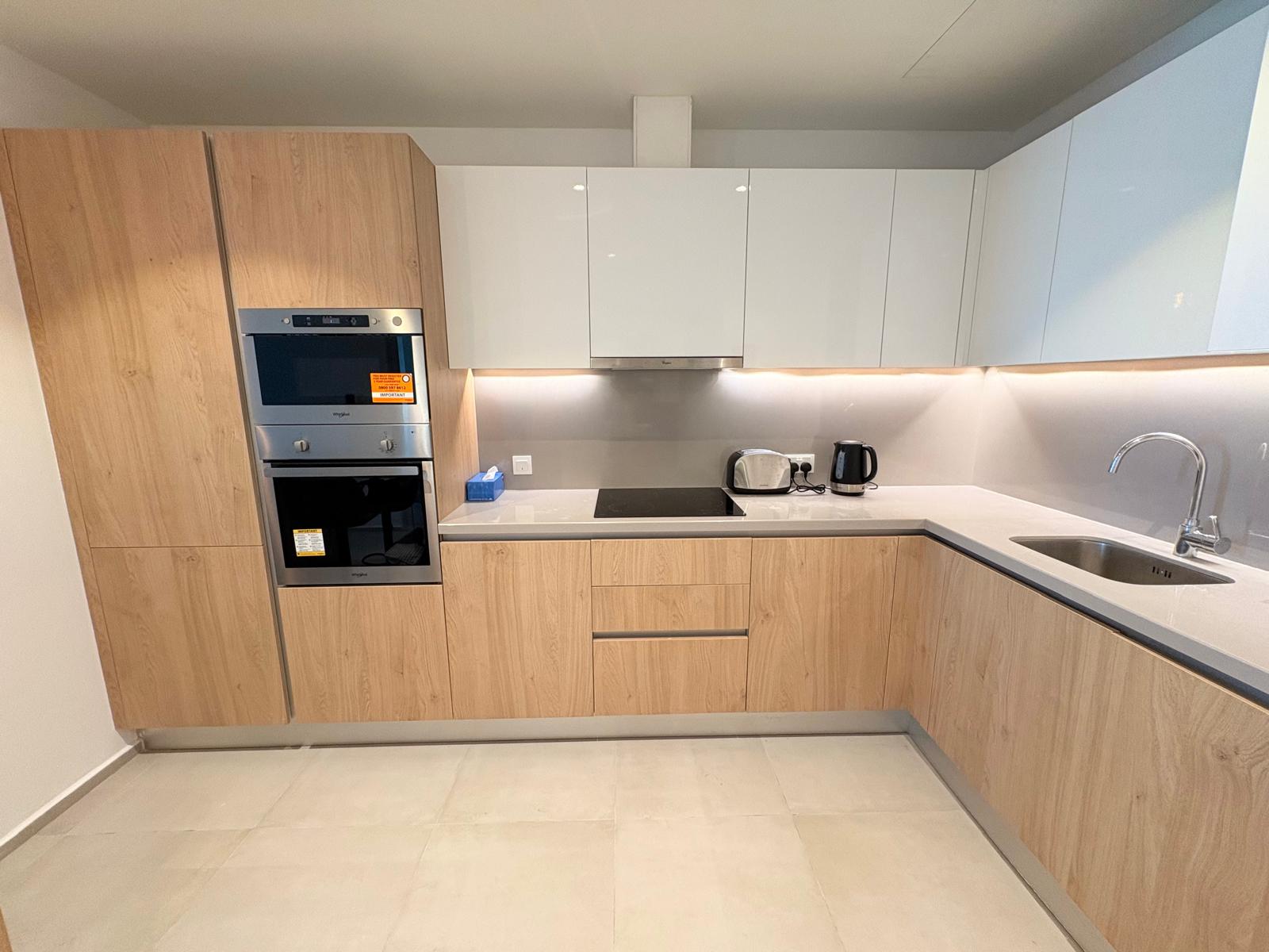 Balcony | Spacious Kitchen | Modern 1BR | Seef