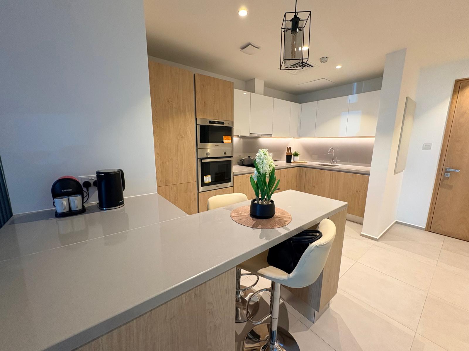 Balcony | Contemporary Living | 1BR Seef