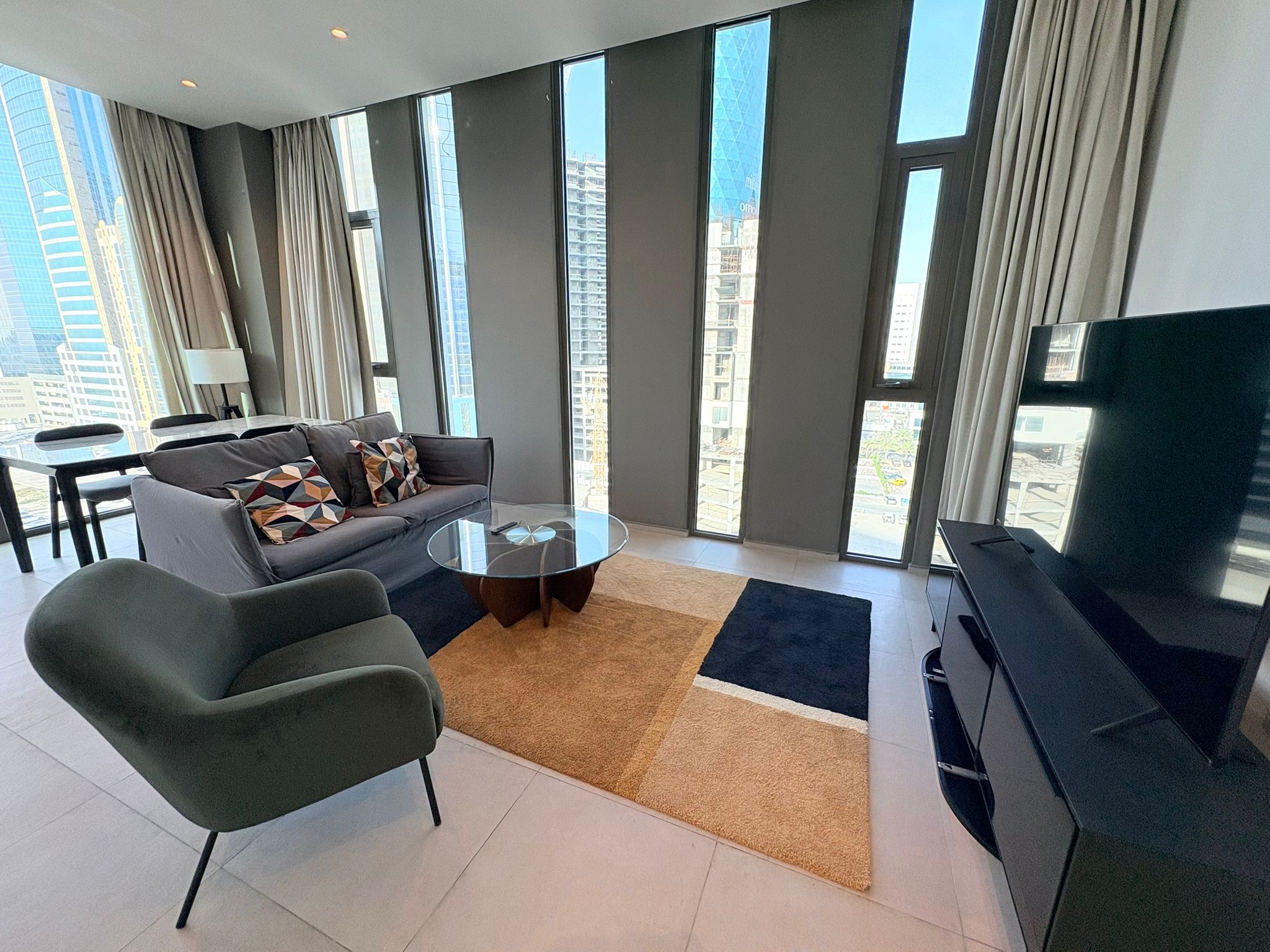 Spacious Kitchen | Balcony | Modern 1BR