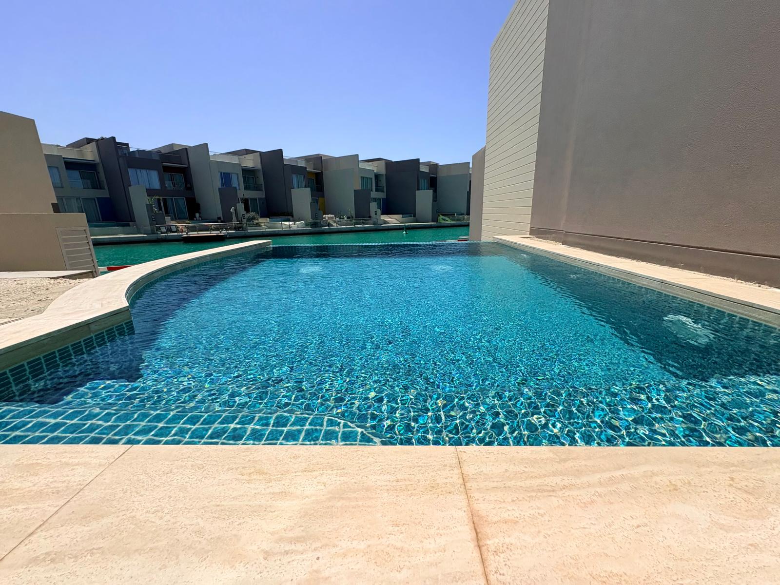 CANAL VIEW | PRIVATE POOL | 3BR+M | AL NASEEM
