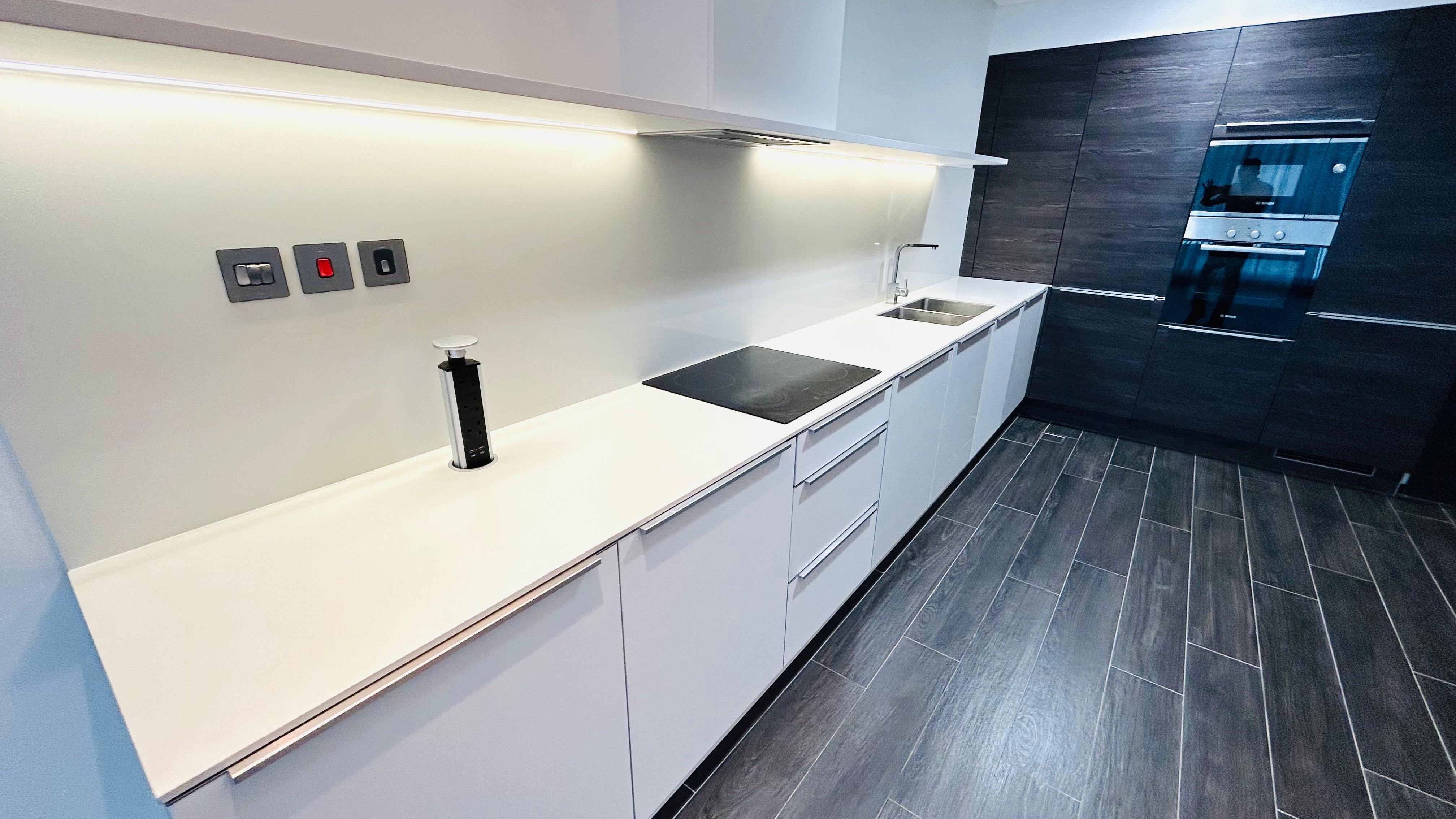 Semi furnished large One bedroom in Harbor 