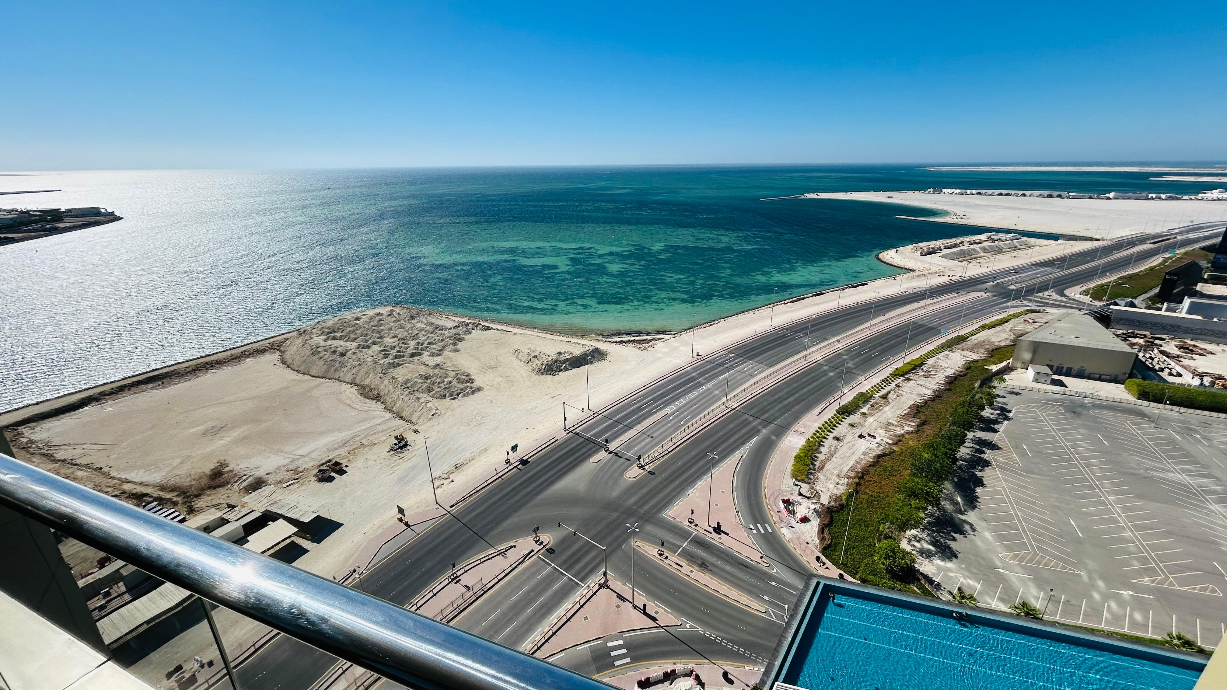 Onyx Two bedrooms for lease in Bahrain Bay 