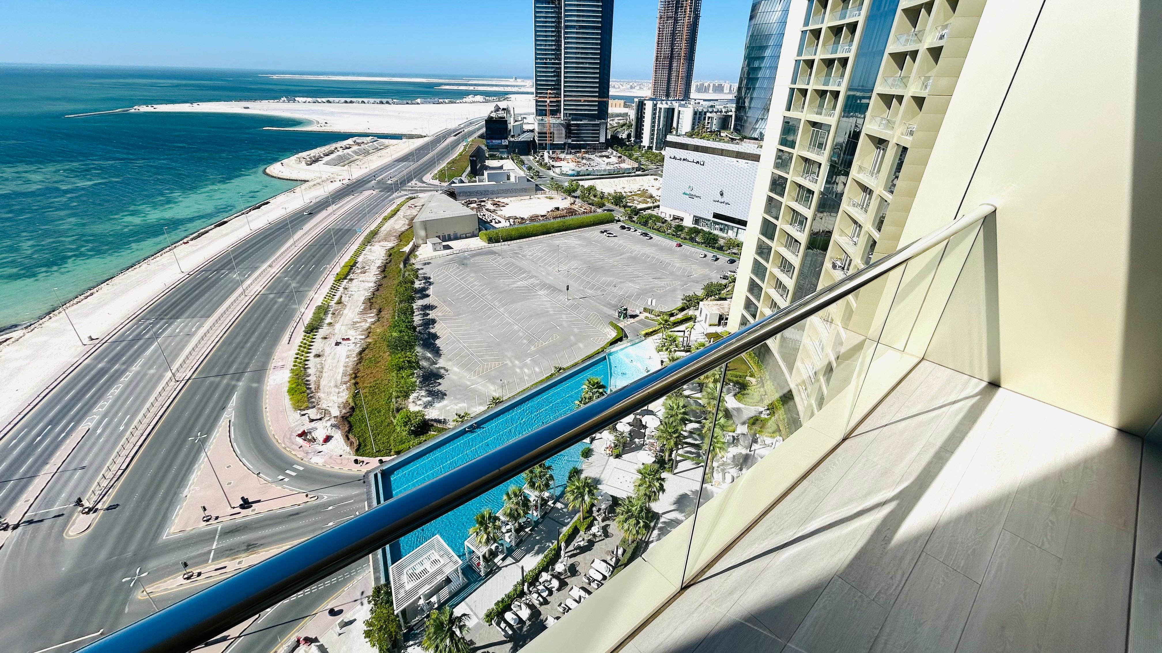 Onyx Two bedrooms for lease in Bahrain Bay 
