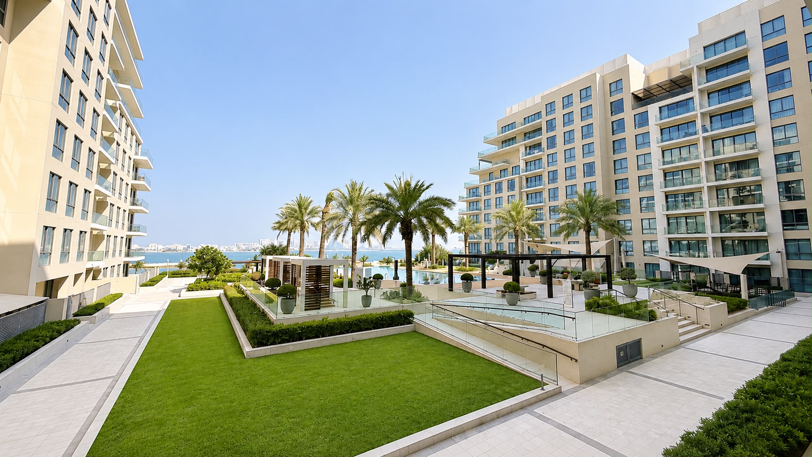Luxury Beachfront Living | Direct Sea & Pool View | Marassi Shores