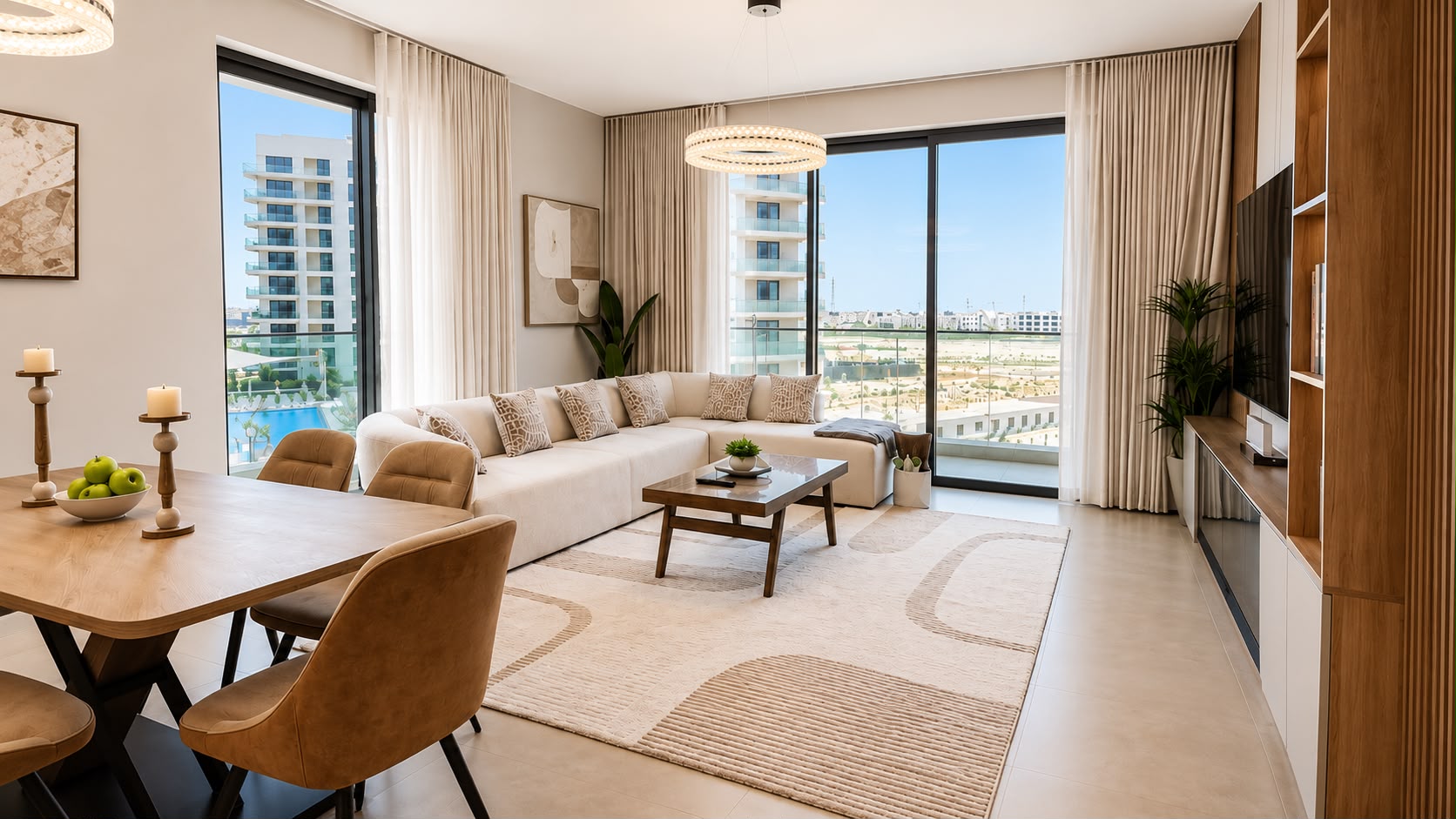 Spacious Apartment | Maid Room | Beach Access
