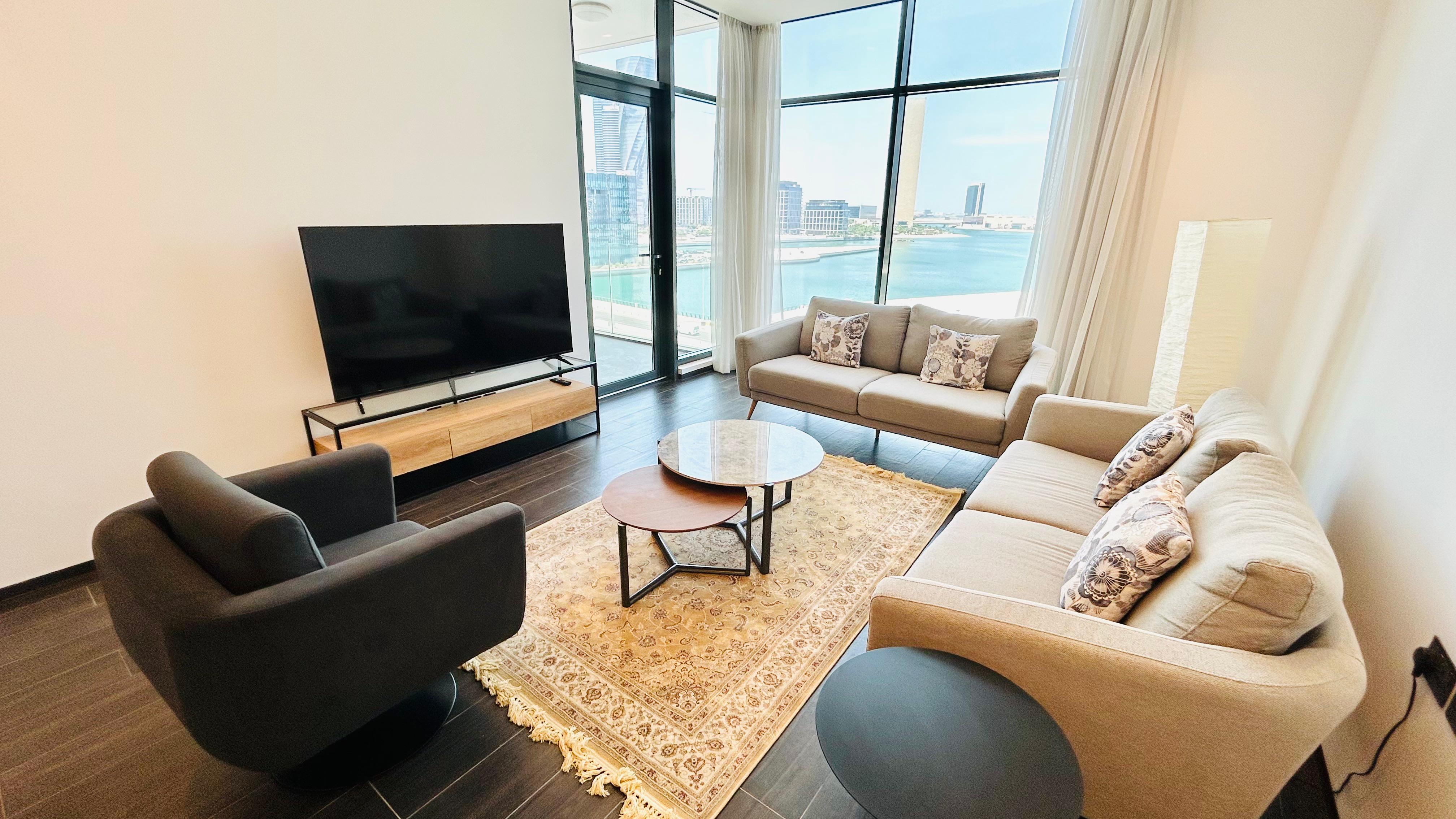 Spacious Two bedrooms in Bahrain Harbor 