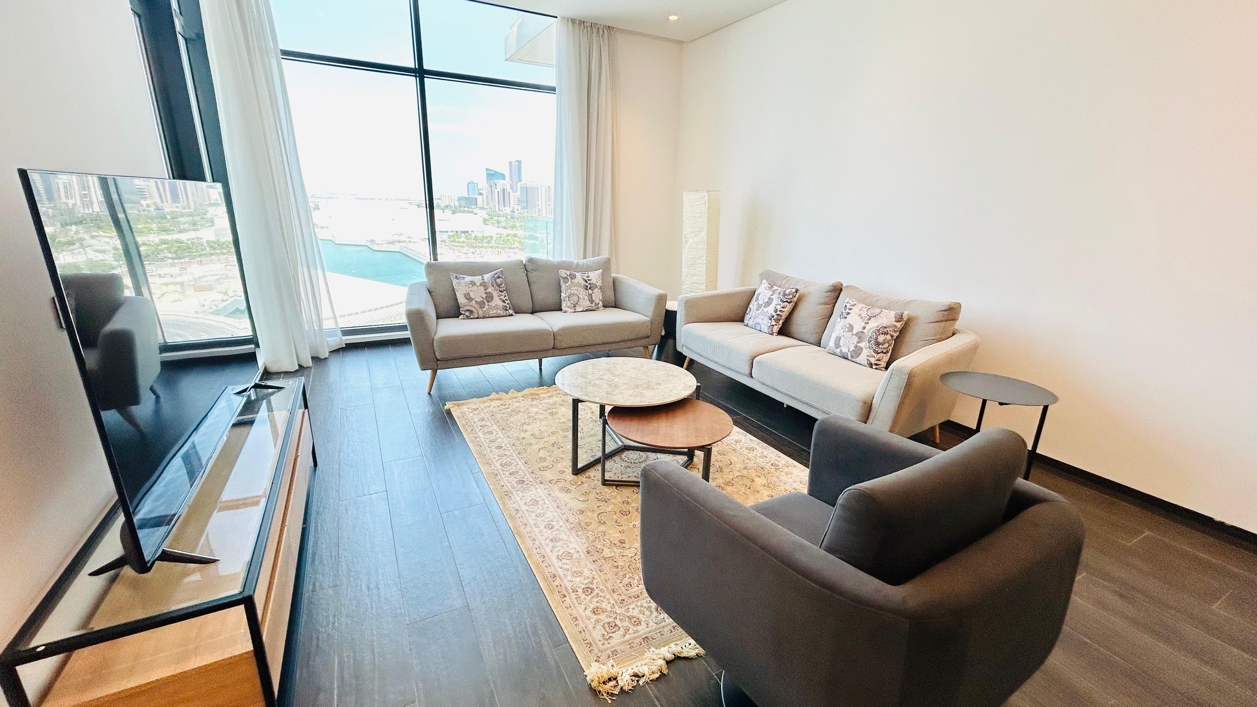 Spacious Two bedrooms in Bahrain Harbor 