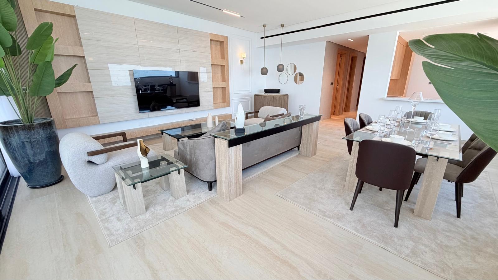 Private pool Brand New Three bedroom for lease Seef area,