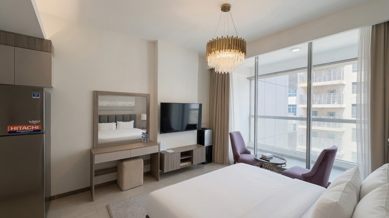 SPACIOUS STUDIO | POOL & GYM | JUFFAIR